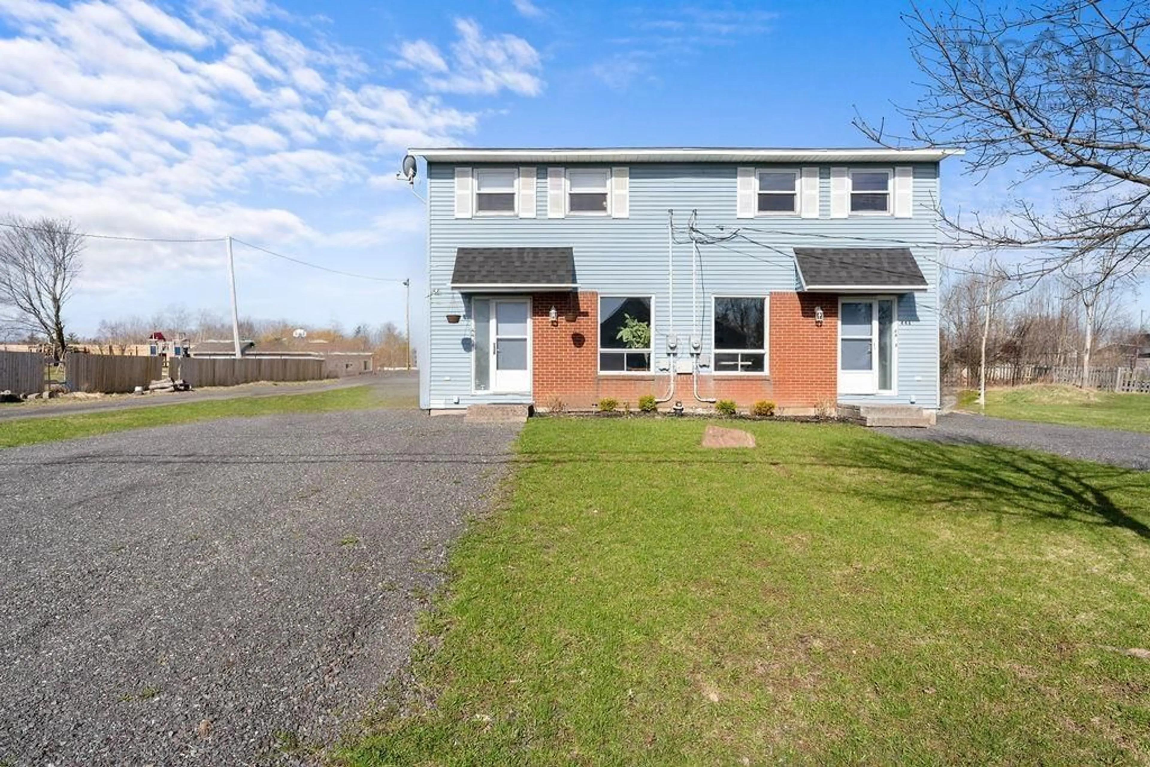 A pic from outside/outdoor area/front of a property/back of a property/a pic from drone, street for 44A Poplar St, Stellarton Nova Scotia B0K 1S0