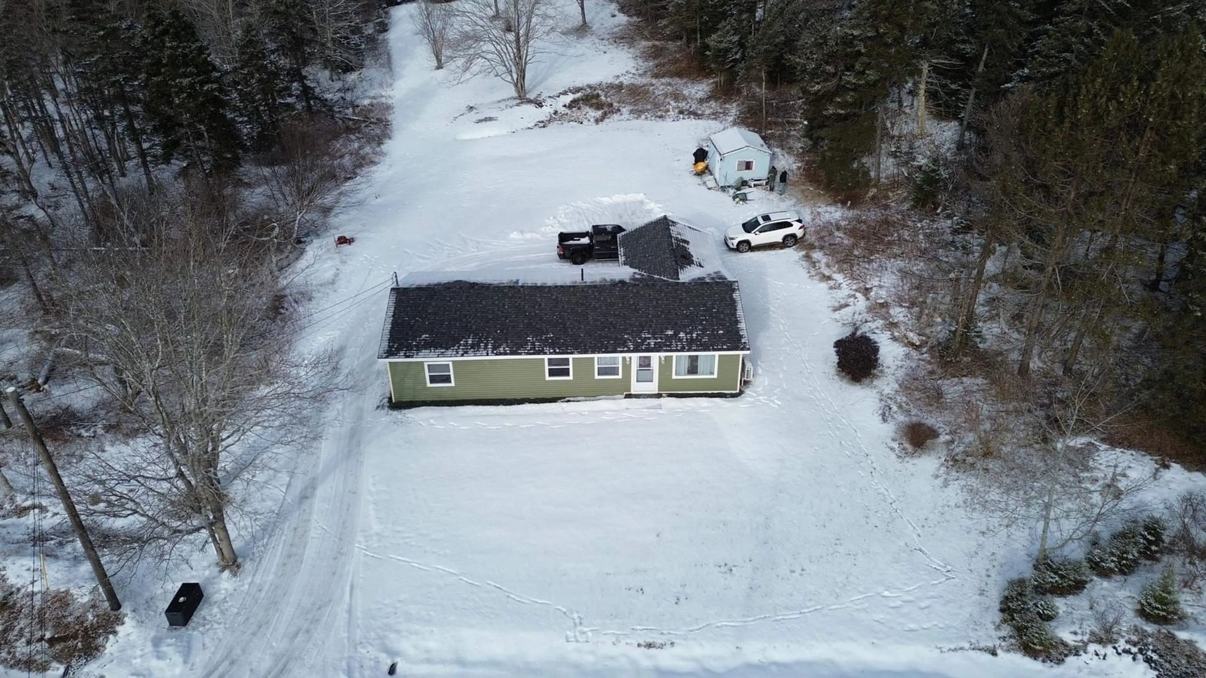 A pic from outside/outdoor area/front of a property/back of a property/a pic from drone, street for 10979 Highway 4, St. Peter's Nova Scotia B0E 3B0