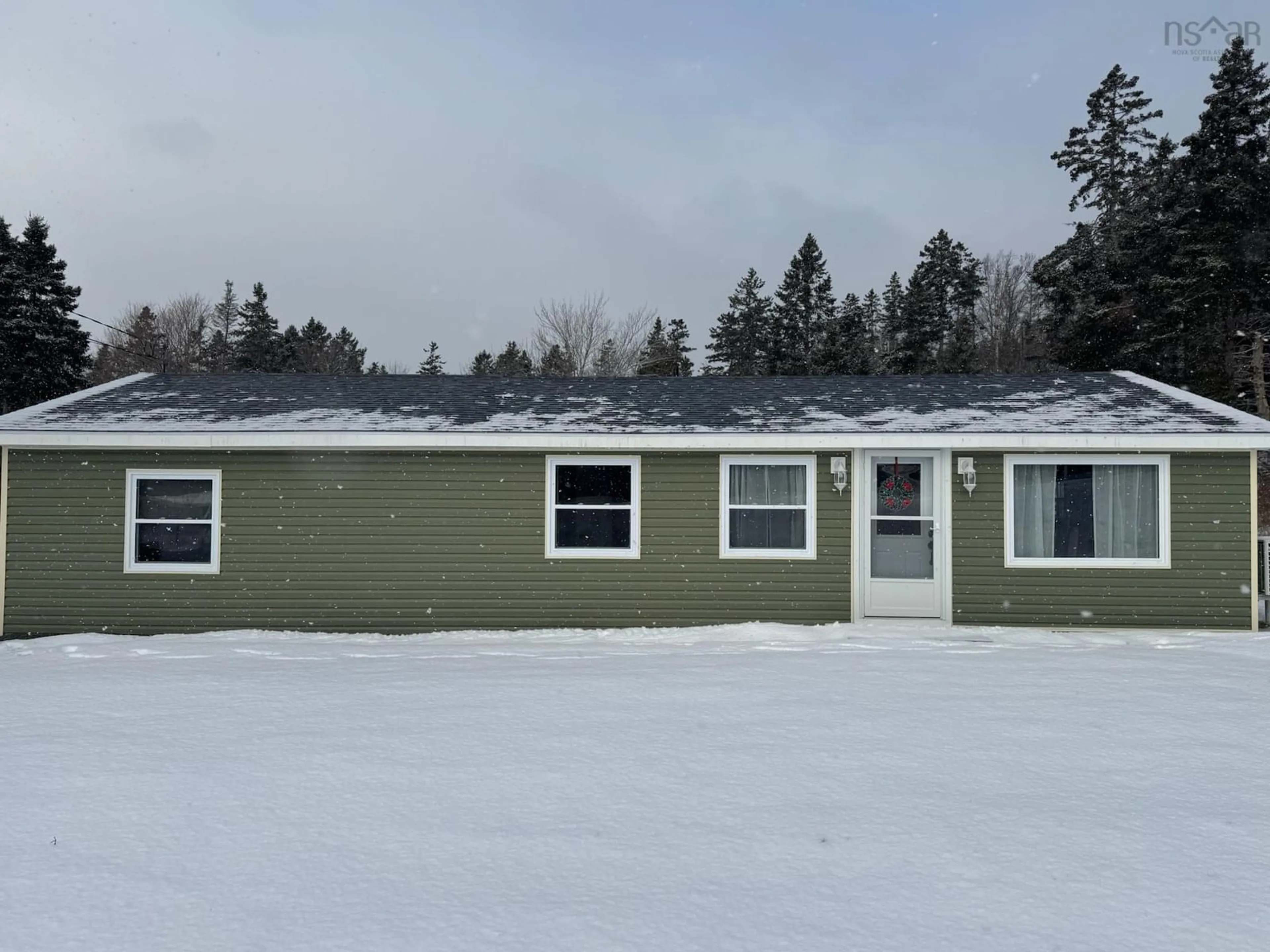 Home with vinyl exterior material, building for 10979 Highway 4, St. Peter's Nova Scotia B0E 3B0