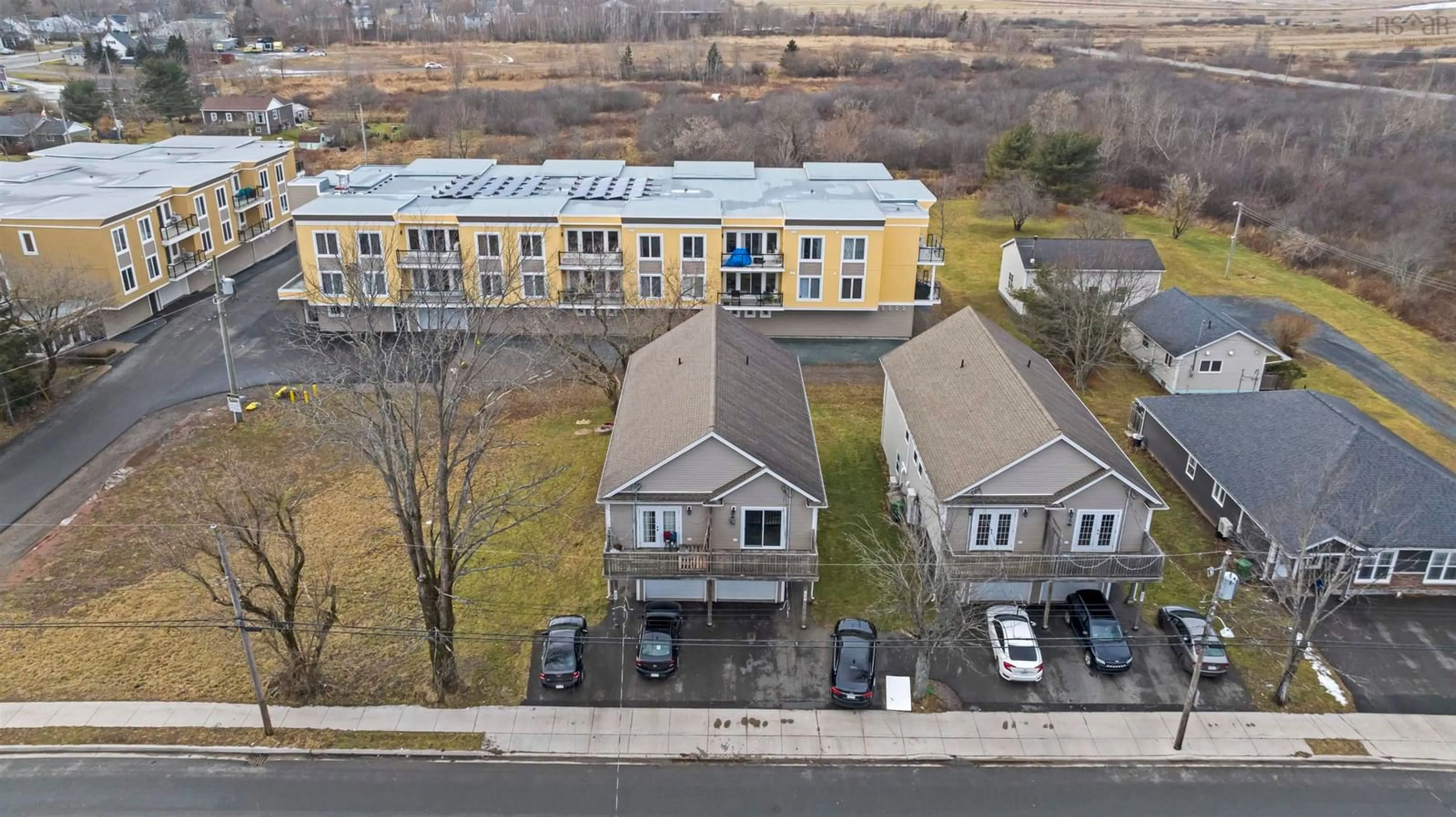 A pic from outside/outdoor area/front of a property/back of a property/a pic from drone, building for 86 and 90 Ford St, Truro Nova Scotia B2N 3H2