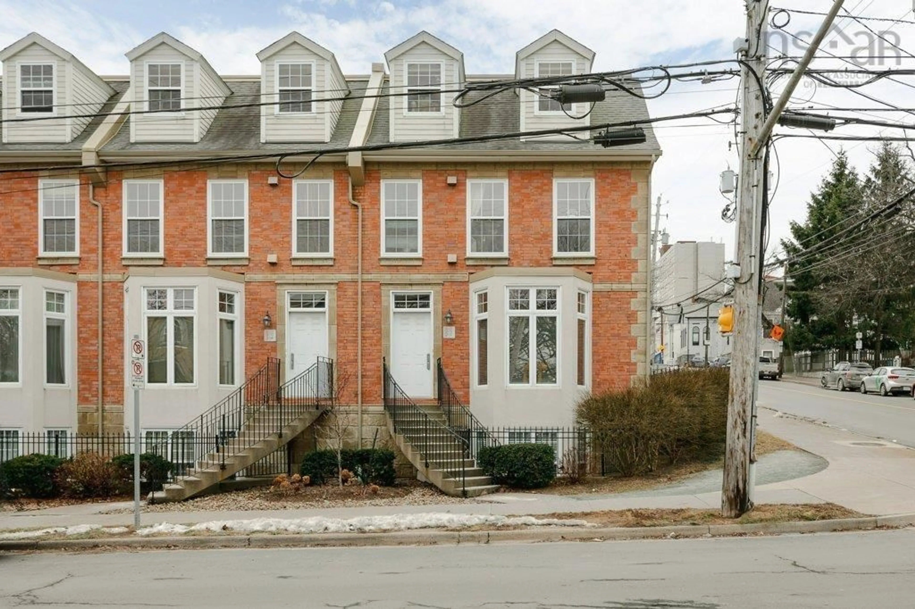 Home with brick exterior material, street for 2172 Brunswick St, Halifax Nova Scotia B3K 2Y8