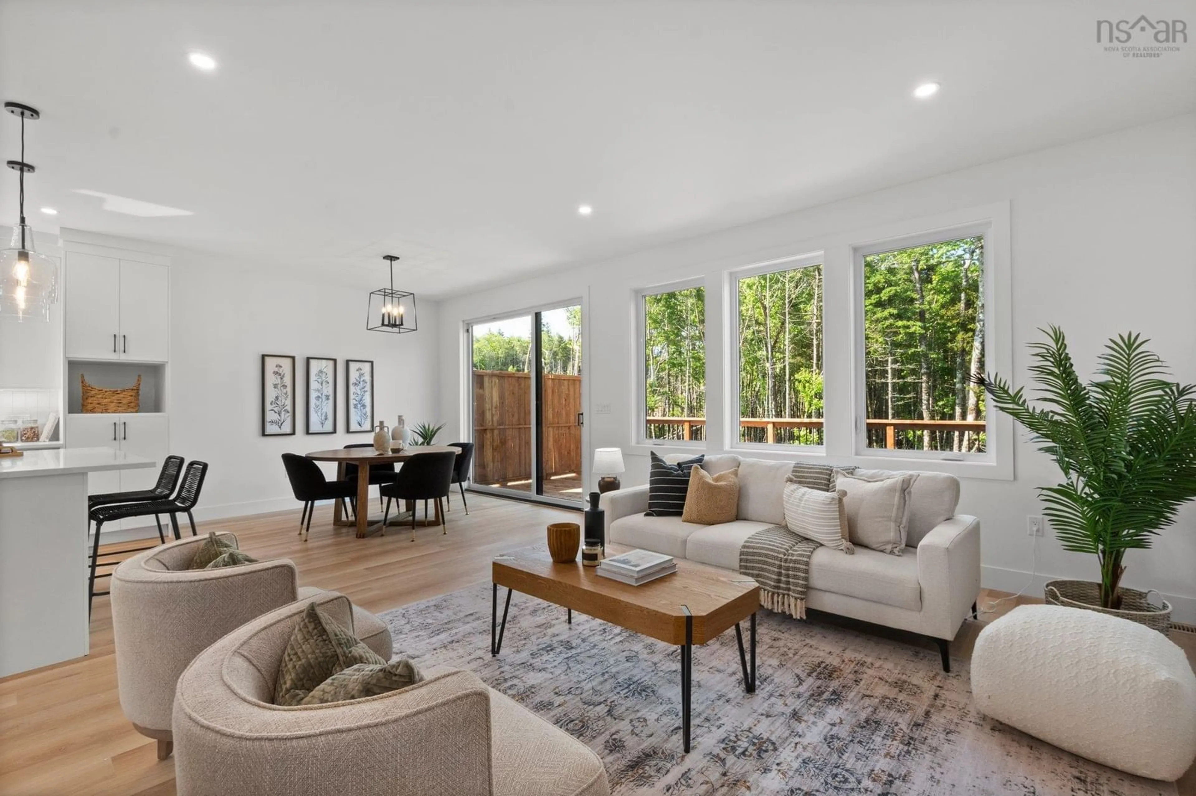 Living room with furniture, unknown for 20 Wanders Way, Timberlea Nova Scotia B3T 0L2