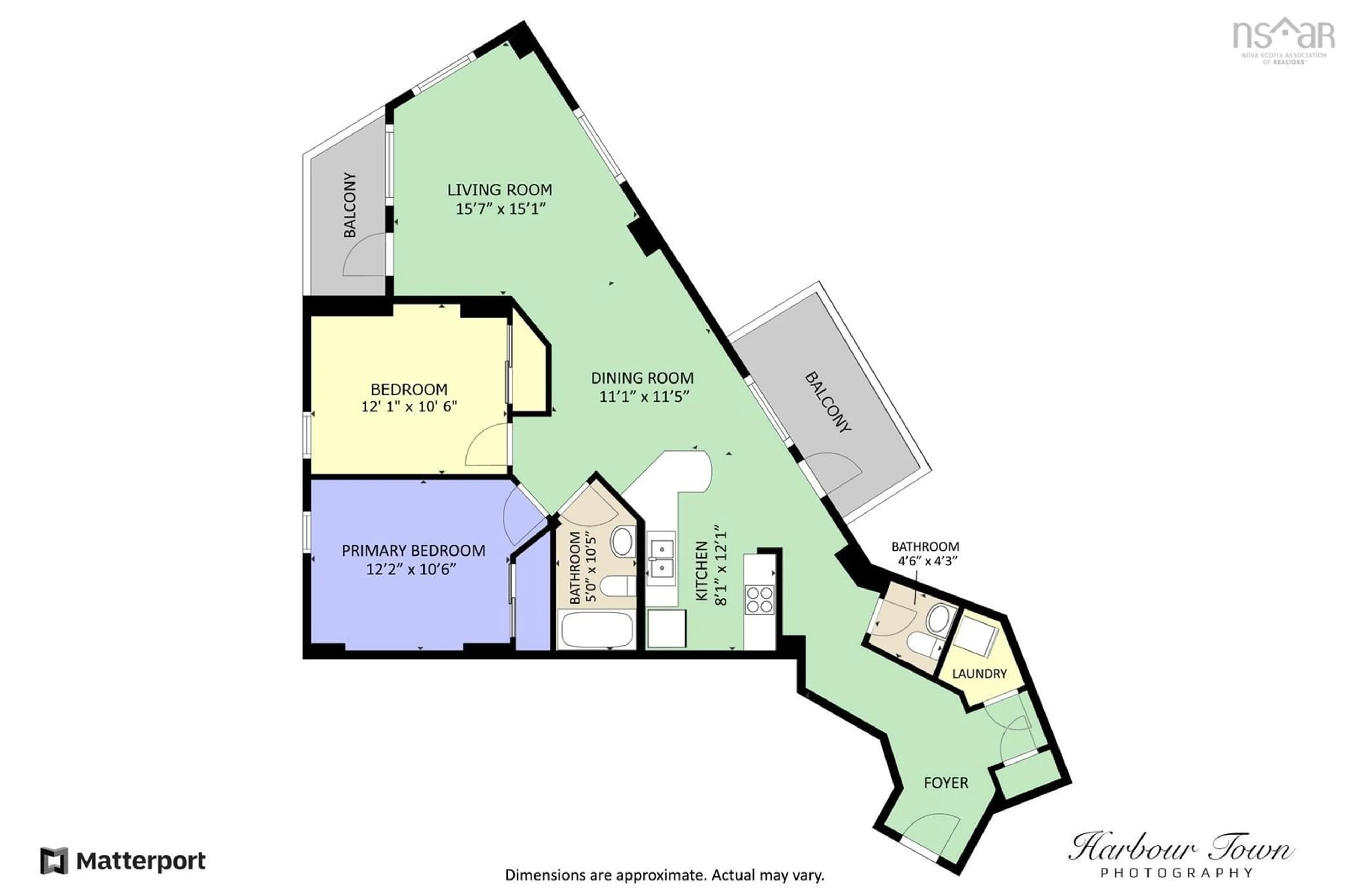 Floor plan for 5769 Cunard St #201, Halifax Peninsula Nova Scotia B3K 1C8