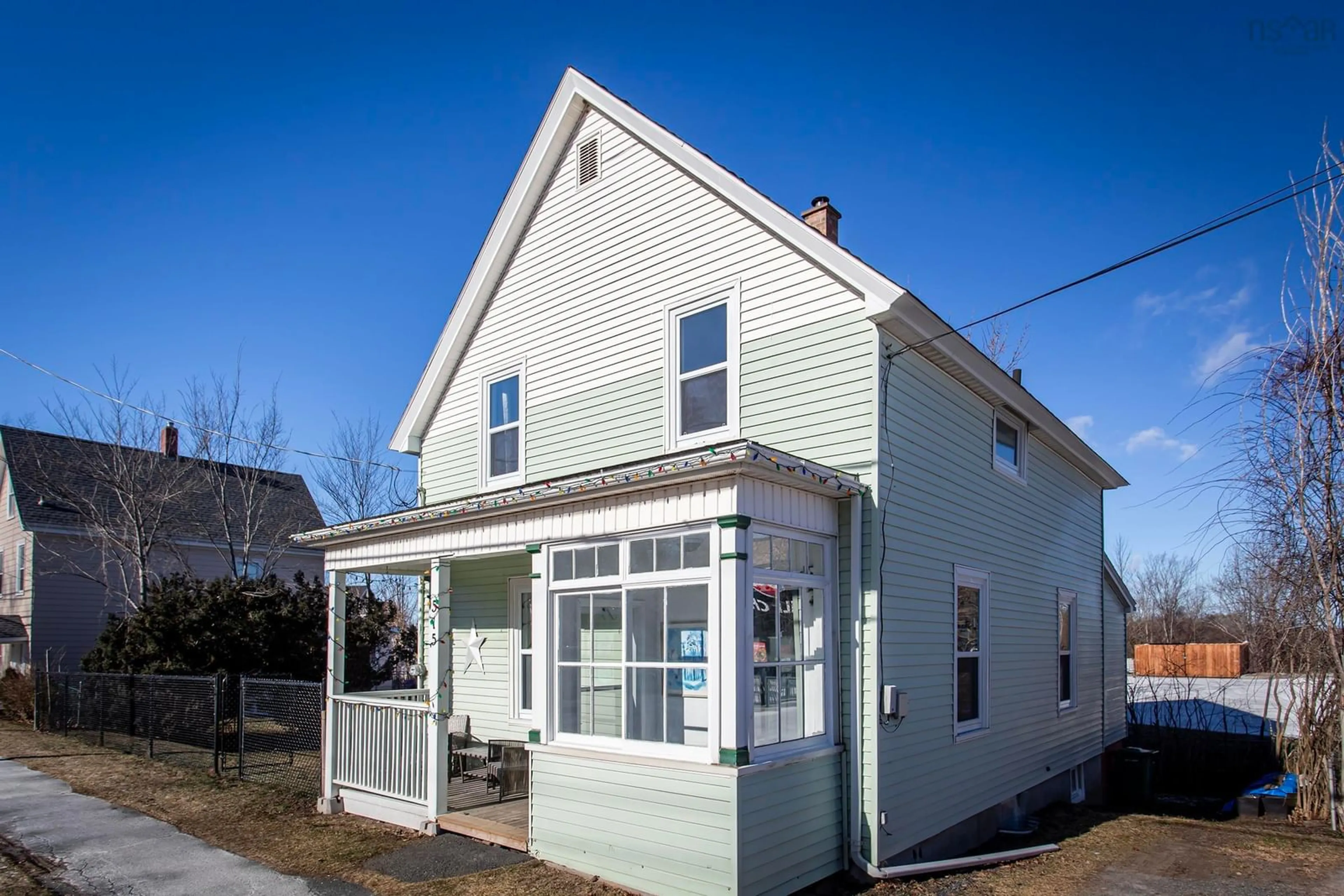 Home with vinyl exterior material, street for 515 O'brien St, Windsor Nova Scotia B0N 2T0