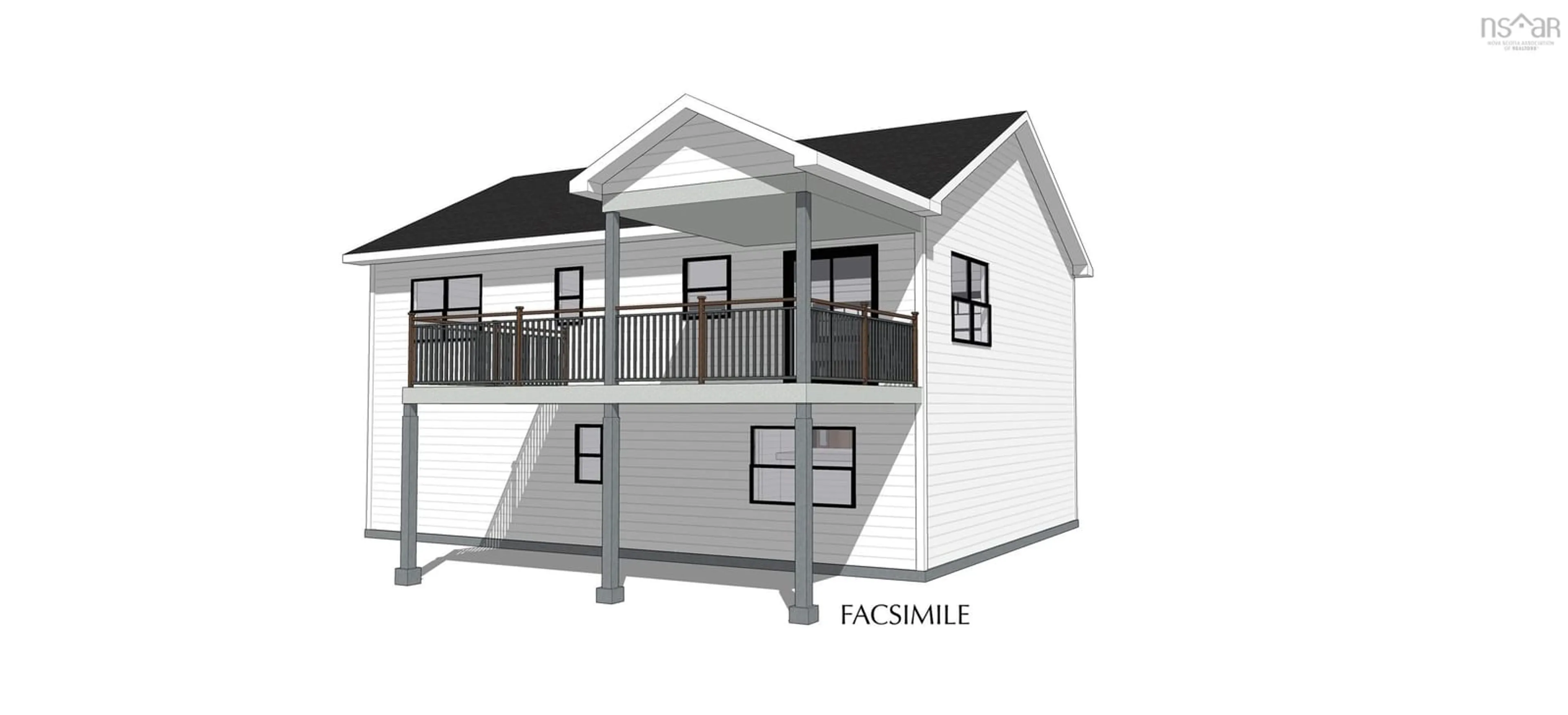 Home with vinyl exterior material, building for Lot 287 West Crt, Elmsdale Nova Scotia B2S 1C1