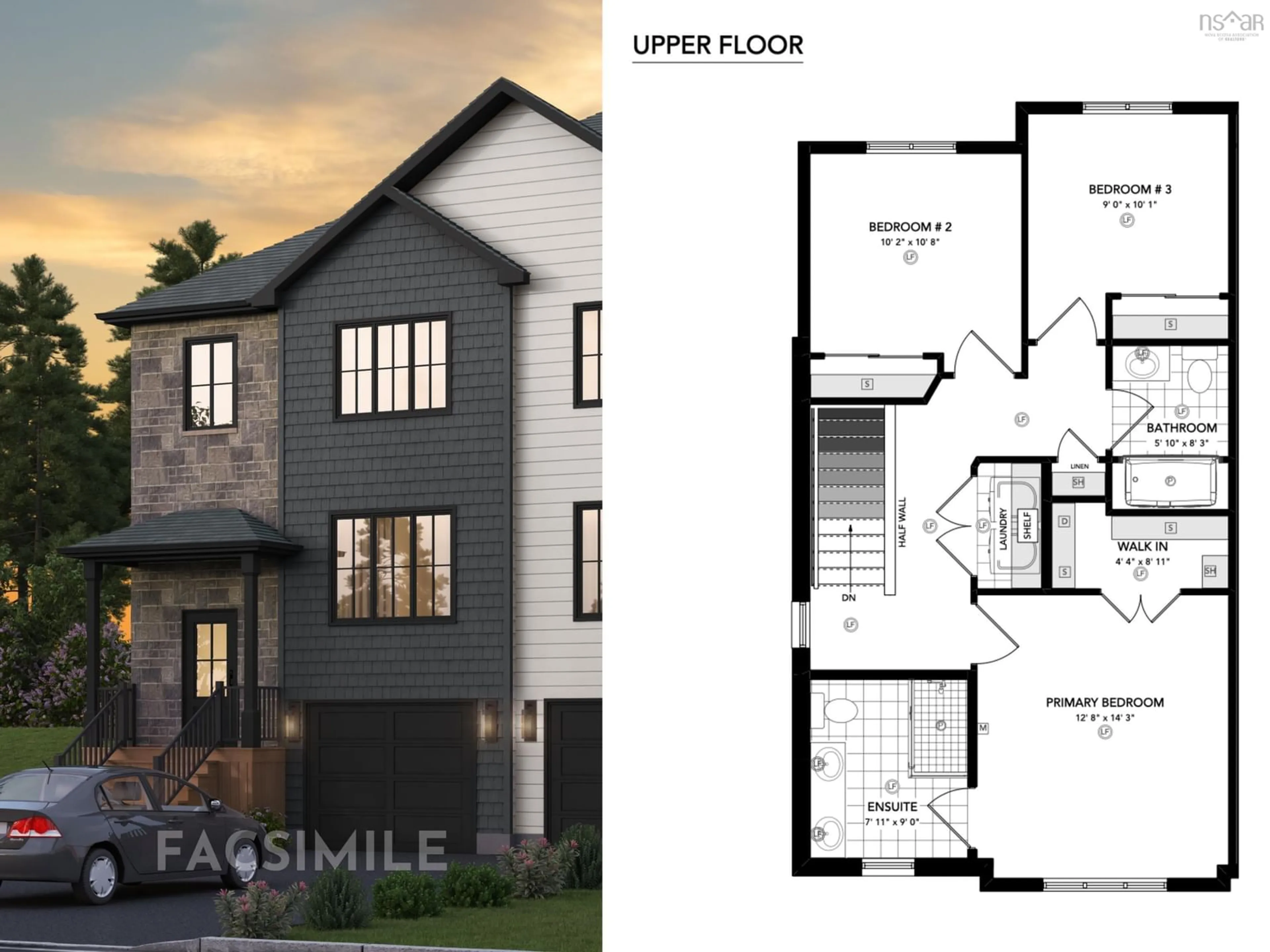 Floor plan for 33 Lew Cres #L036A, Lantz Nova Scotia B2S 0H9