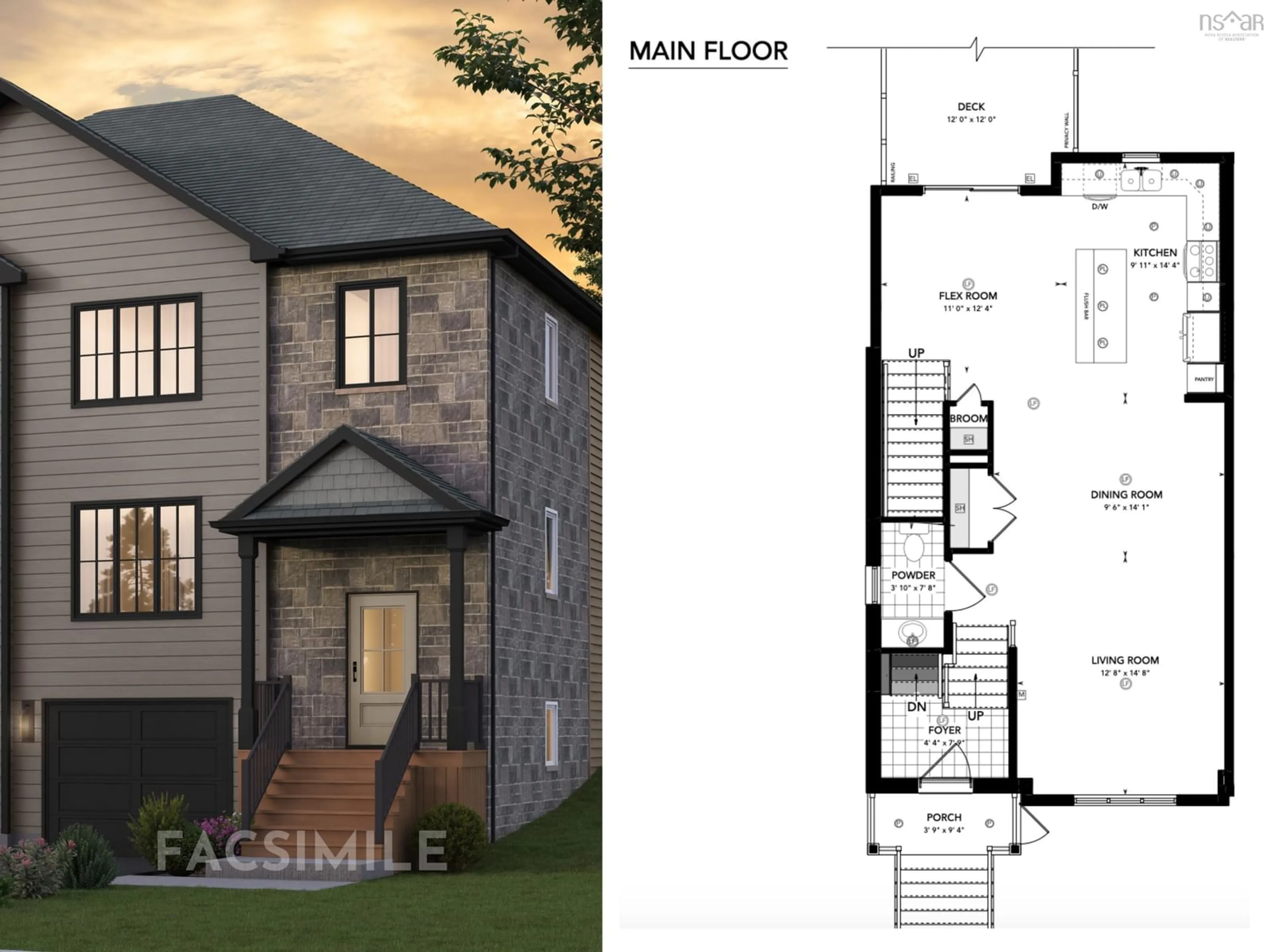 Floor plan for 39 Lew Crescent #LO37B, Lantz Nova Scotia B2S 0H9