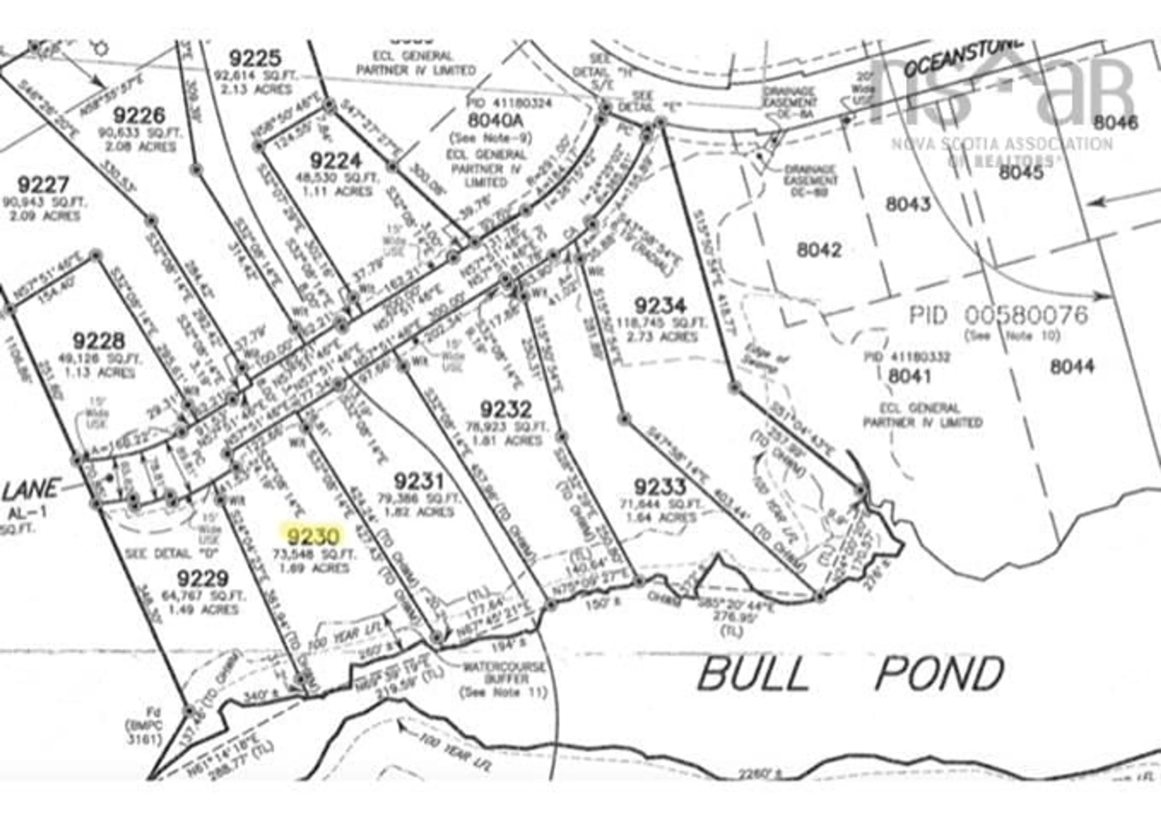 Picture of a map for 78 Aralia Lane, Upper Tantallon Nova Scotia B3Z 0P8