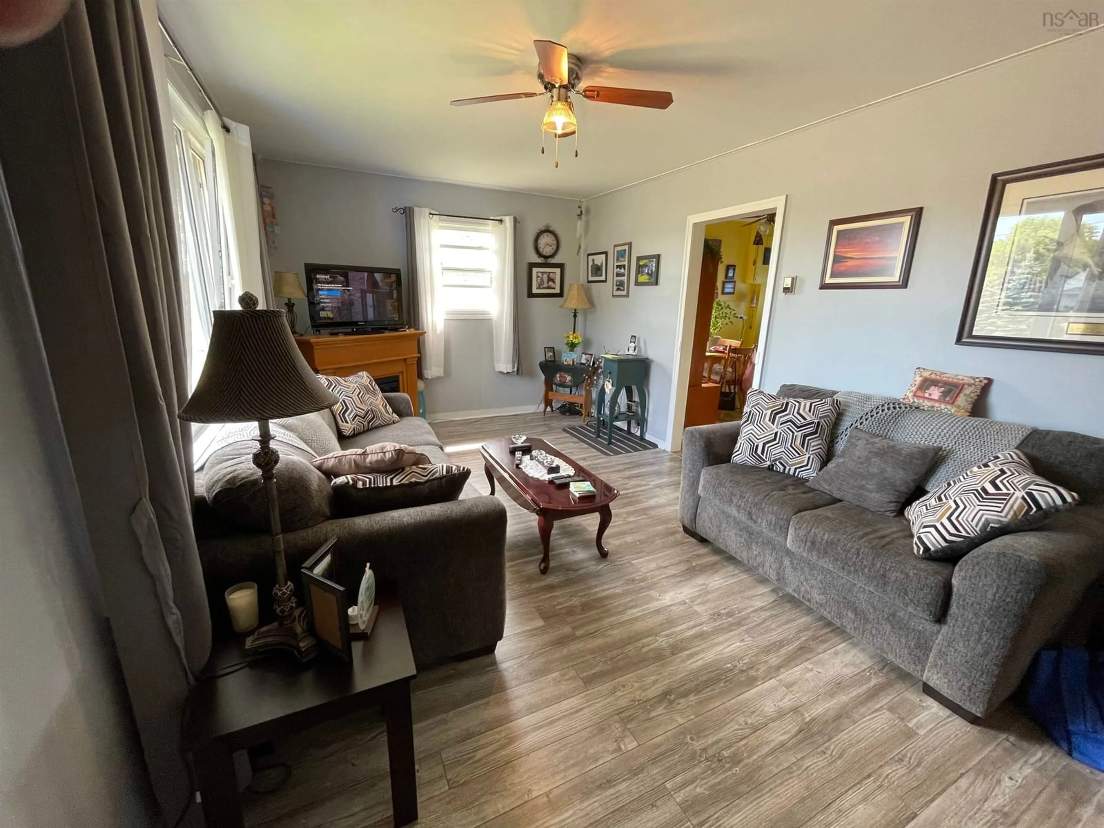 Living room with furniture, unknown for 21 Embree, Port Hawkesbury Nova Scotia B9A 2S5