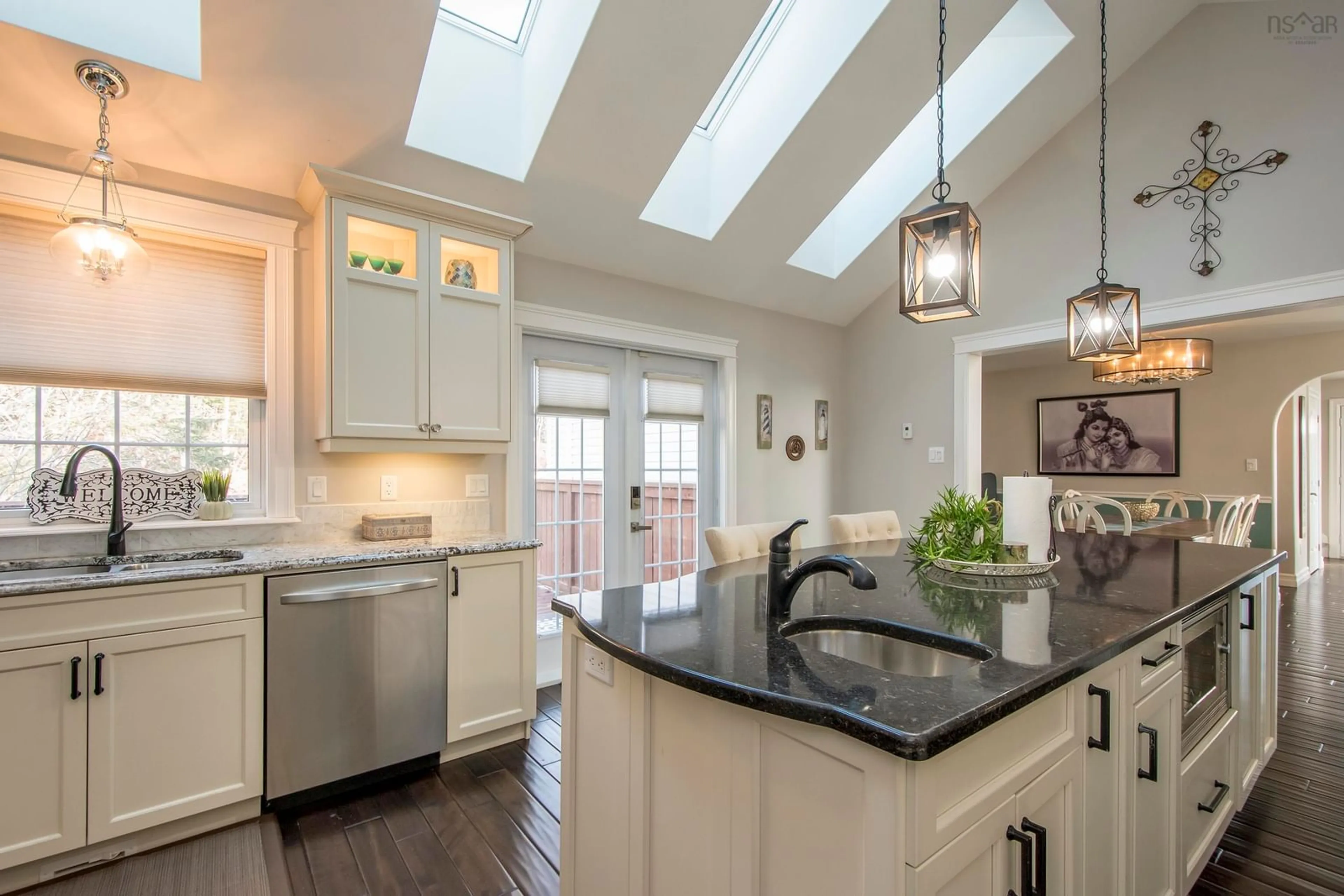 Contemporary kitchen, ceramic/tile floor for 26 Bolton Dr, Fall River Nova Scotia B2T 1A4