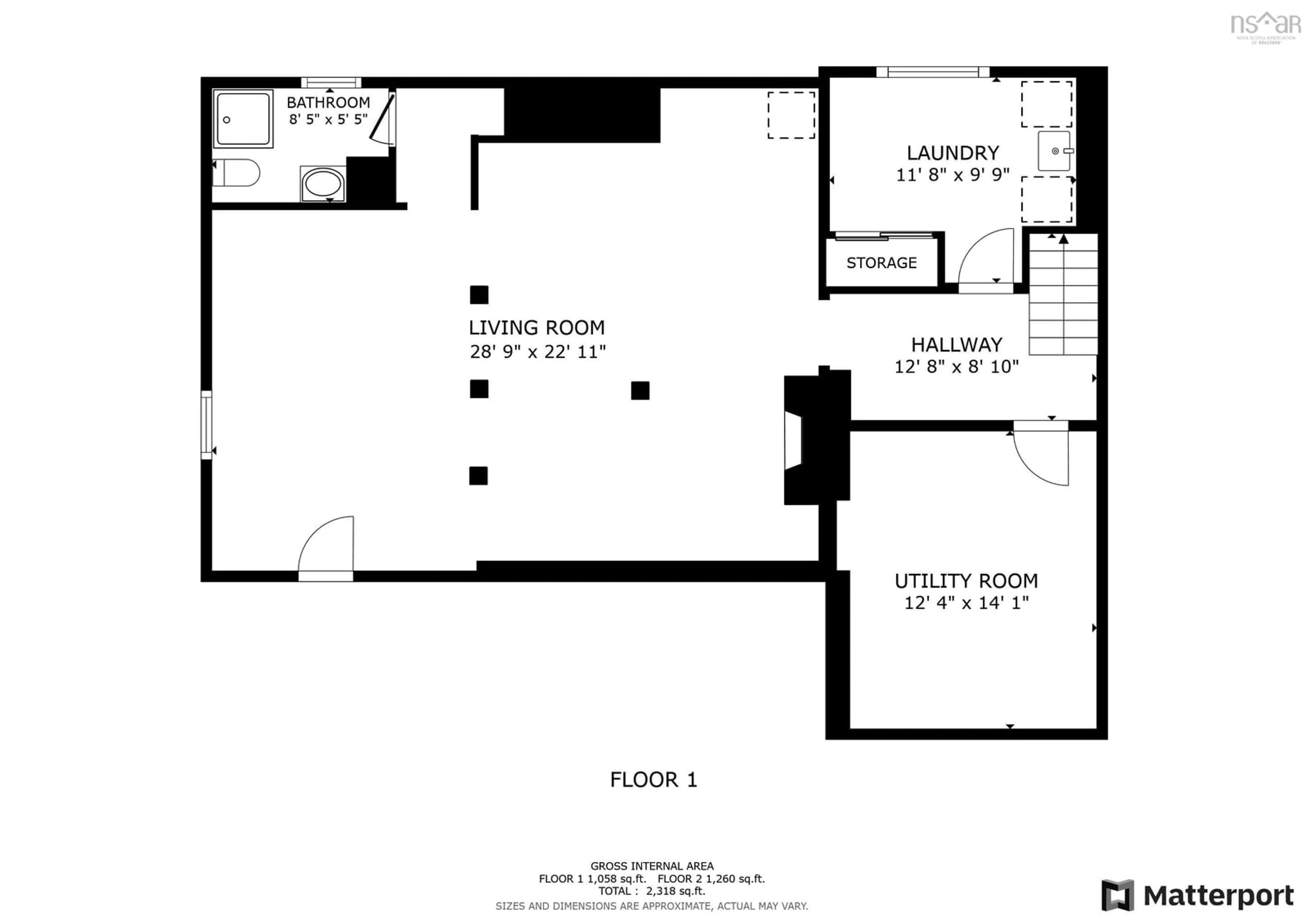 Floor plan for 310 Terence Bay Rd, Whites Lake Nova Scotia B3T 1W8