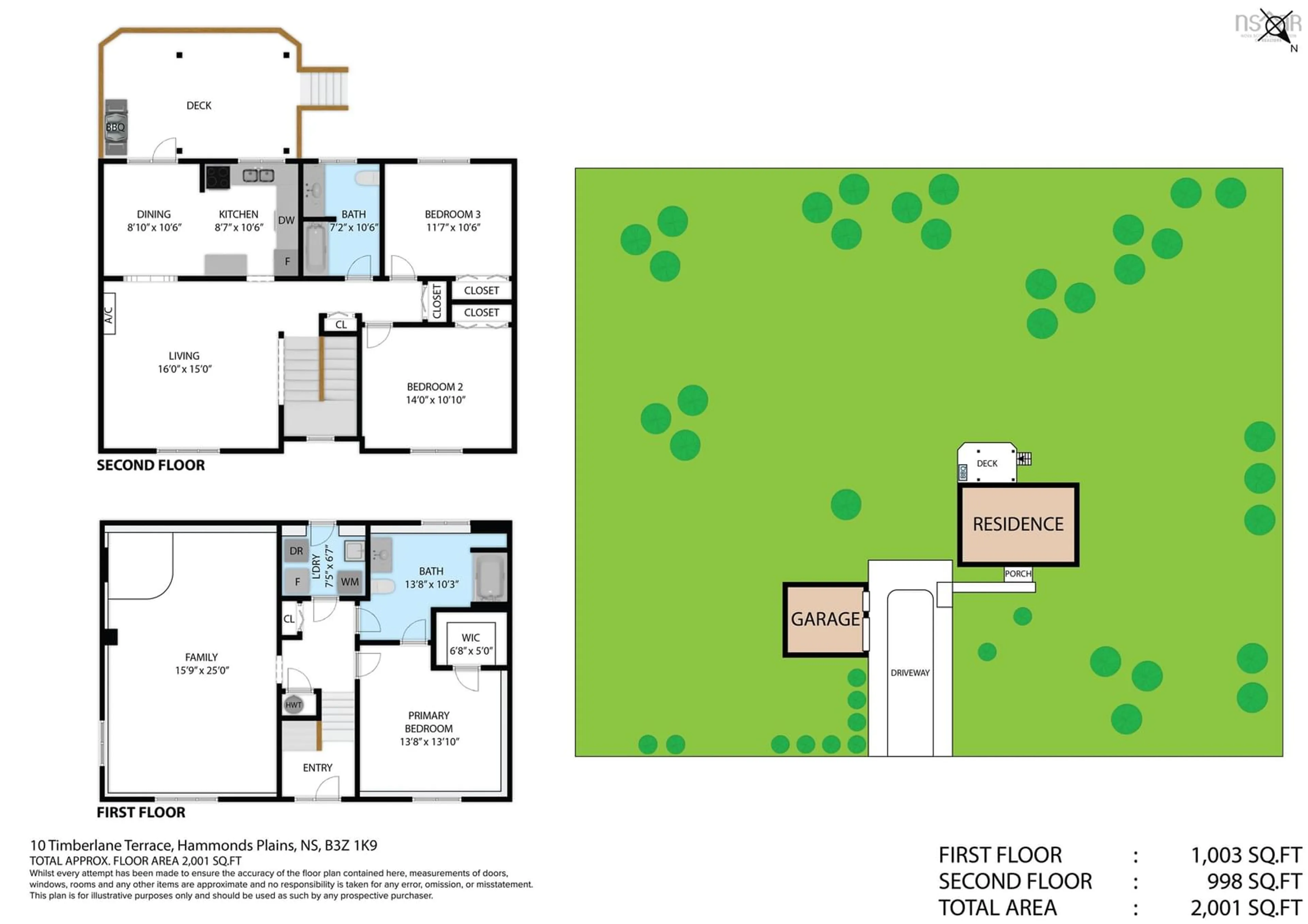 Floor plan for 10 Timberlane, Hammonds Plains Nova Scotia B3Z 1J2