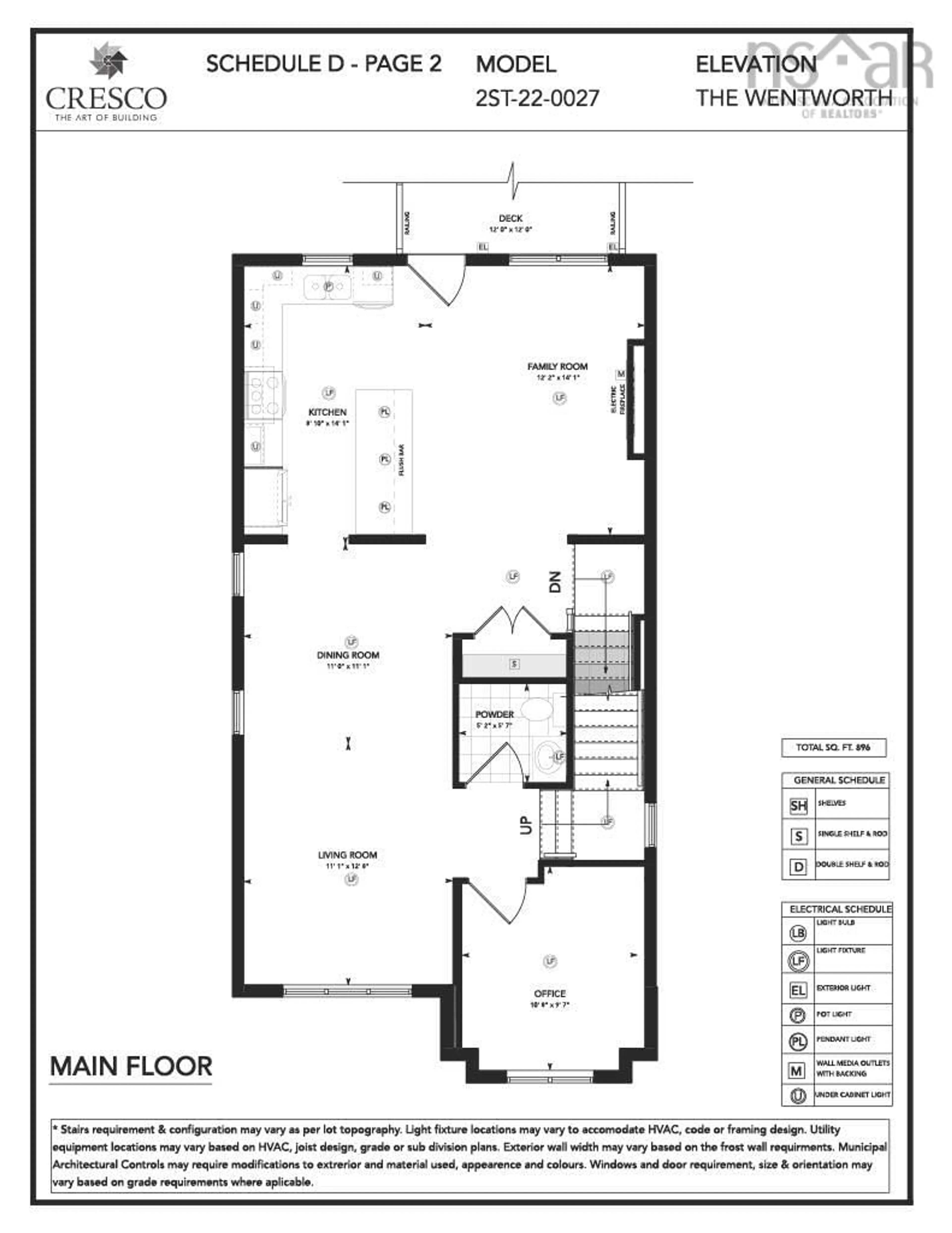 Floor plan for 86 Pearlgarden Close #PC22, Dartmouth Nova Scotia B2X 0C2