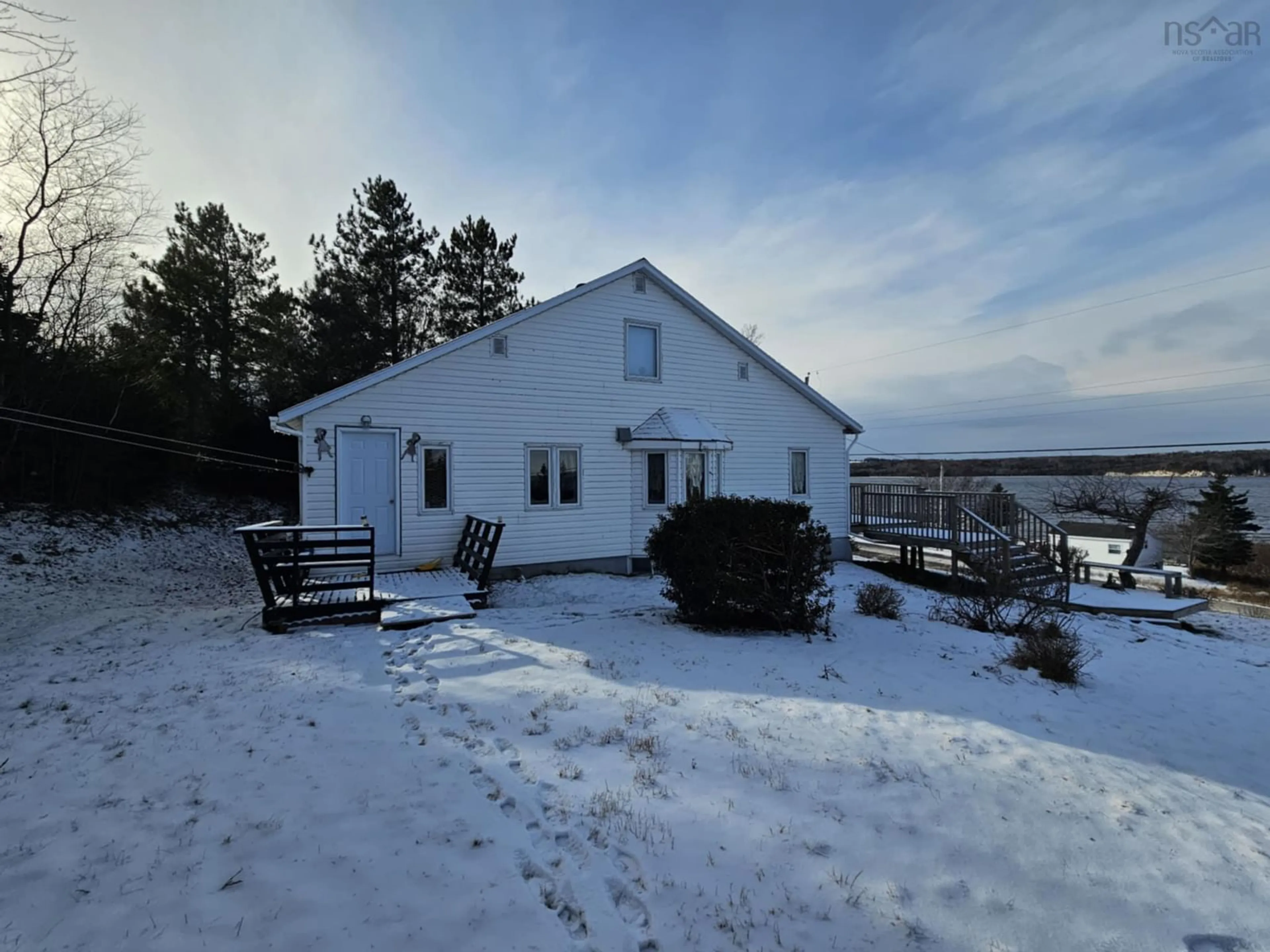 A pic from outside/outdoor area/front of a property/back of a property/a pic from drone, unknown for 8820 Kempt Head Rd, Kempt Head Nova Scotia B1X 1R4