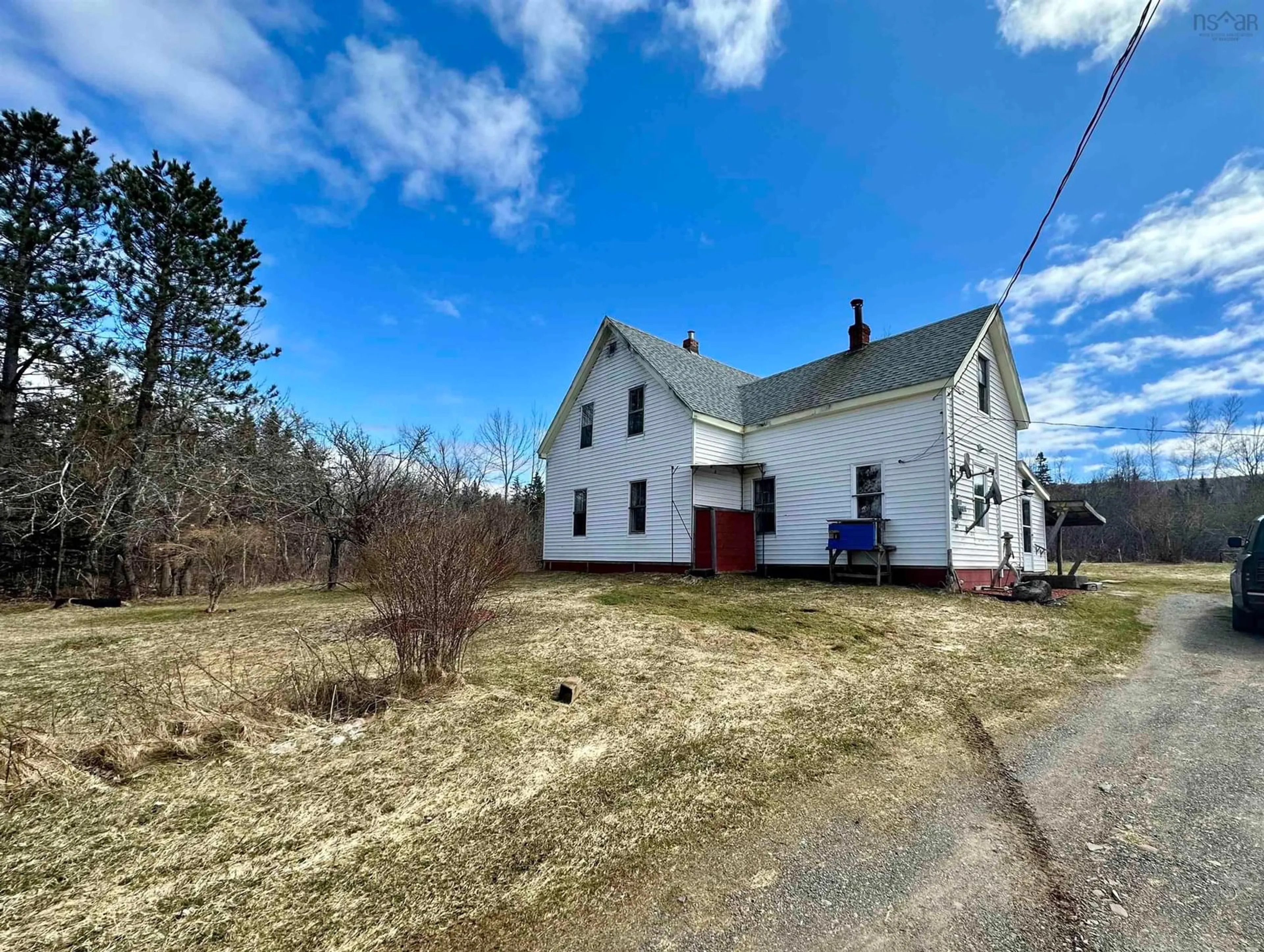 A pic from outside/outdoor area/front of a property/back of a property/a pic from drone, building for 380 Mcgraths Mountain Rd, French River Nova Scotia B0K 1G0