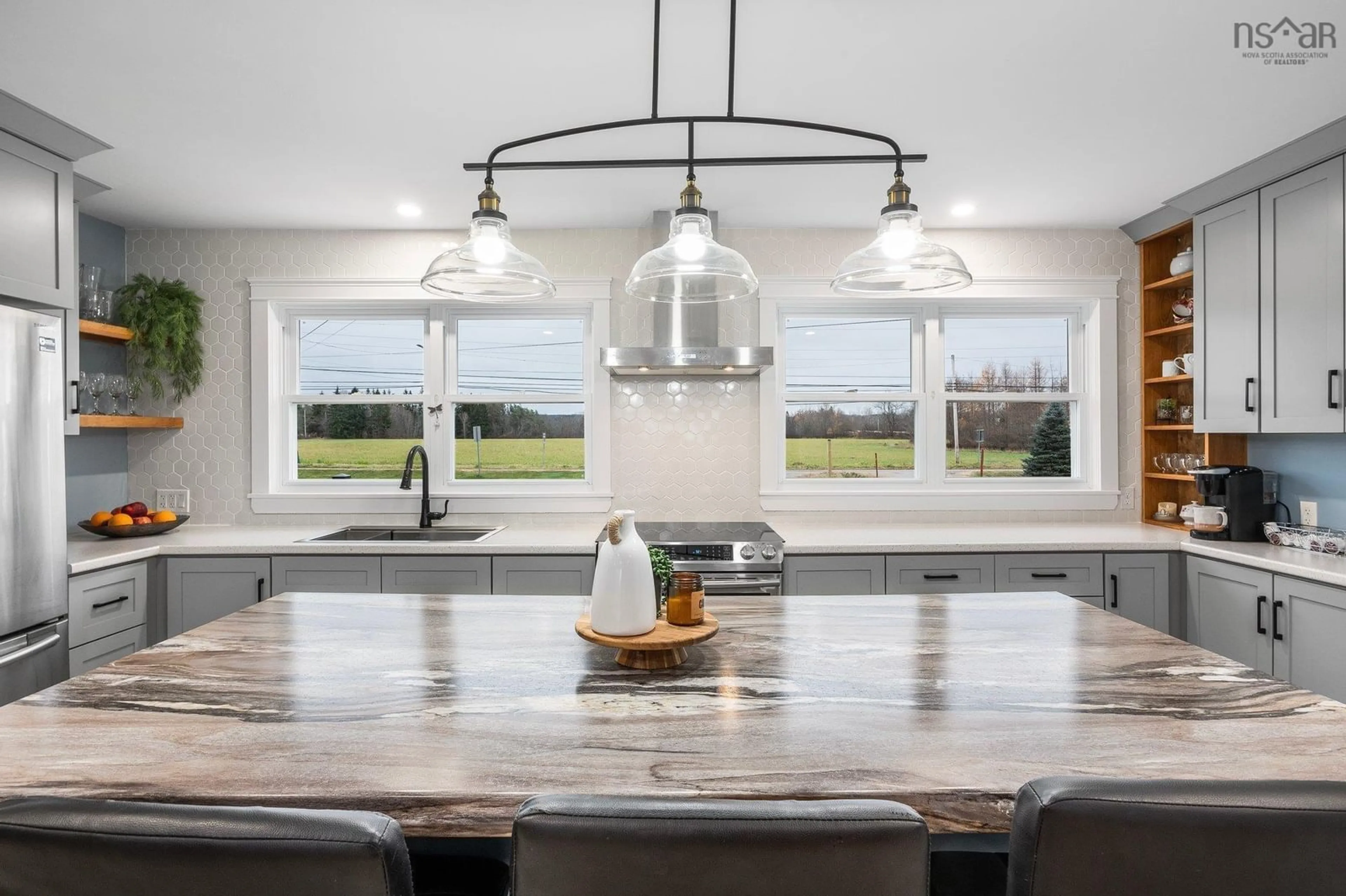 Open concept kitchen, unknown for 9658 Highway 10, Nictaux Nova Scotia B0S 1P0