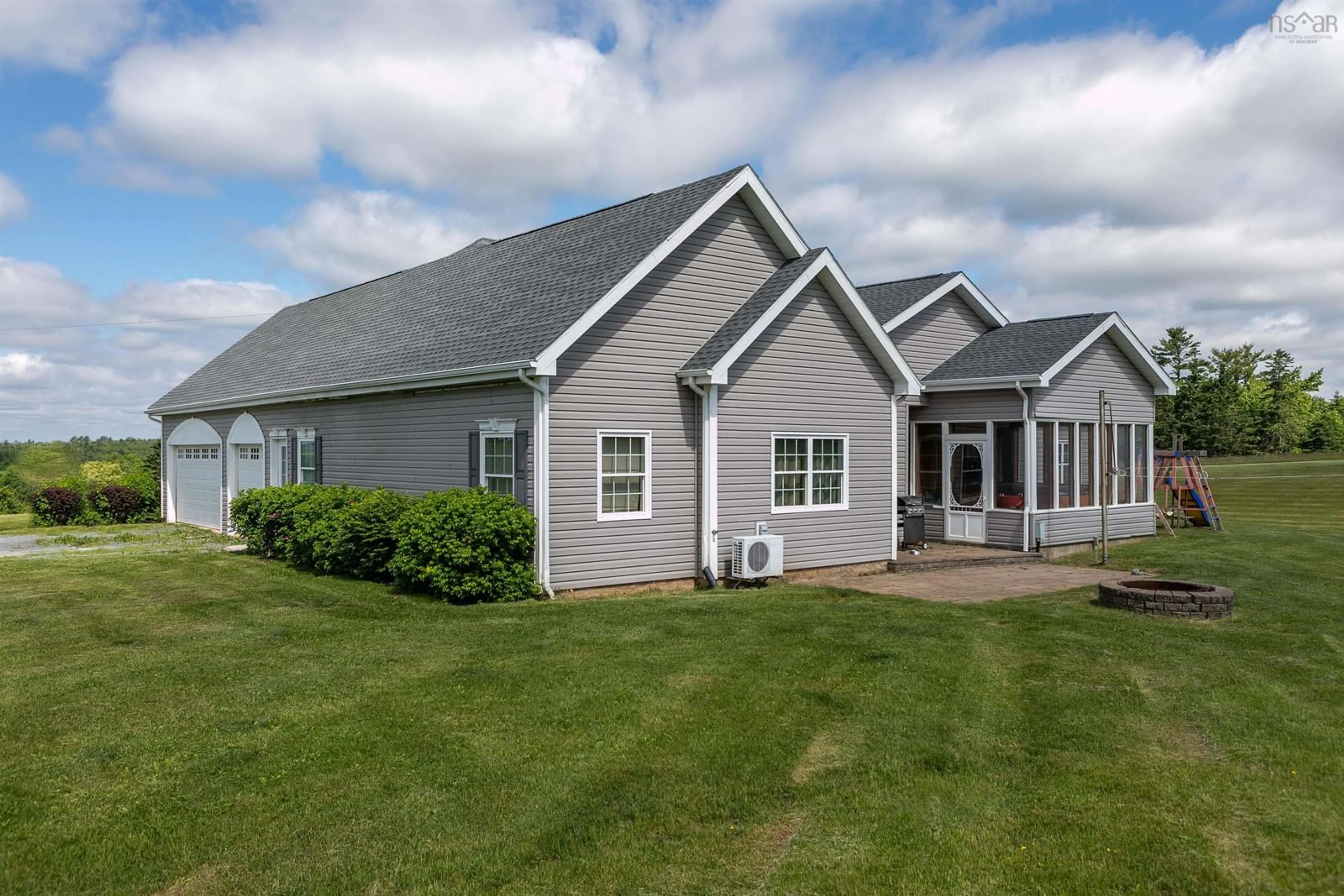 Home with vinyl exterior material, building for 1578 Cooks Brook Rd, Cooks Brook Nova Scotia B0N 2H0