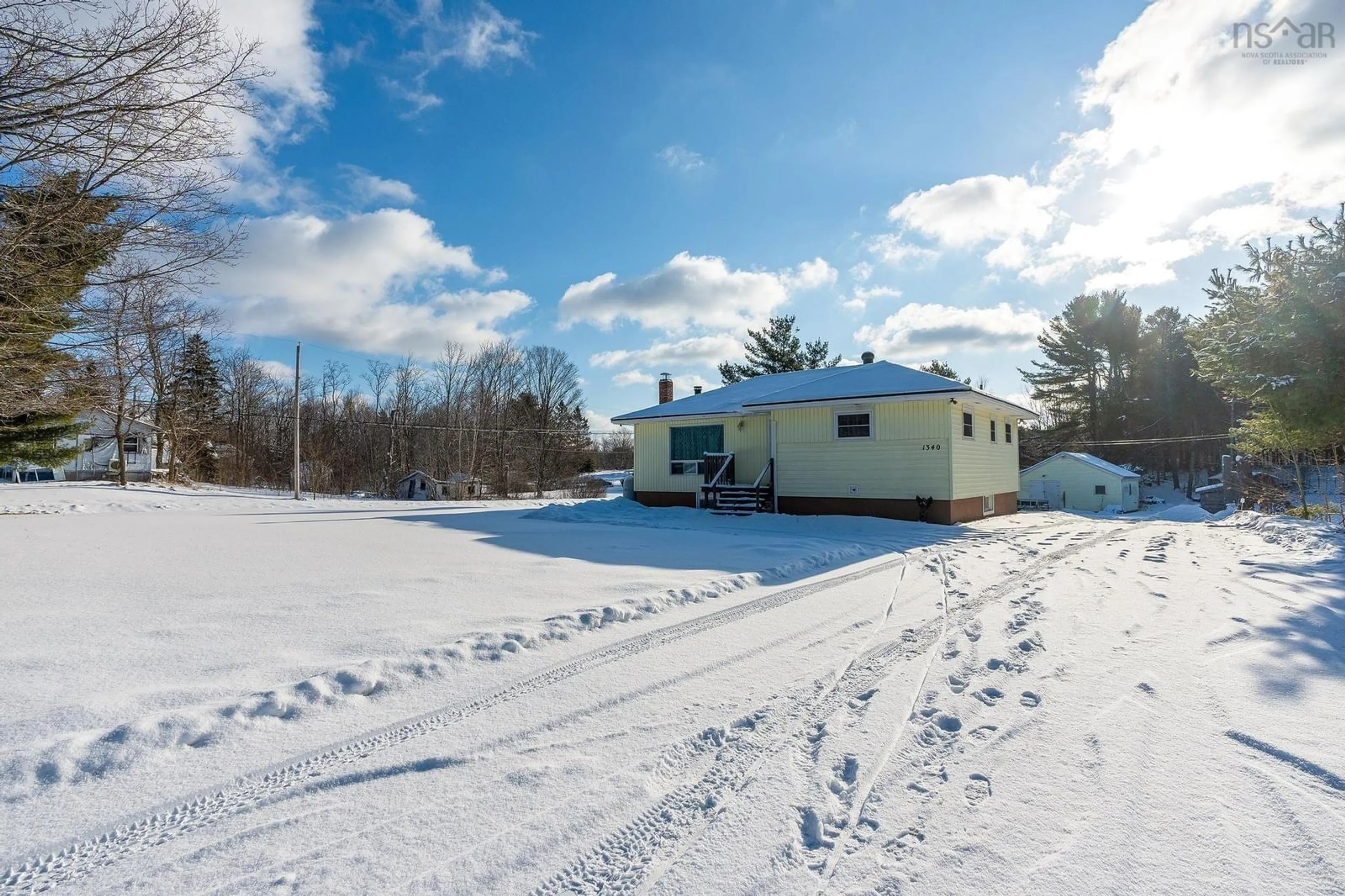 A pic from outside/outdoor area/front of a property/back of a property/a pic from drone, unknown for 1340 Highway 1, East Kingston Nova Scotia B0P 1R0