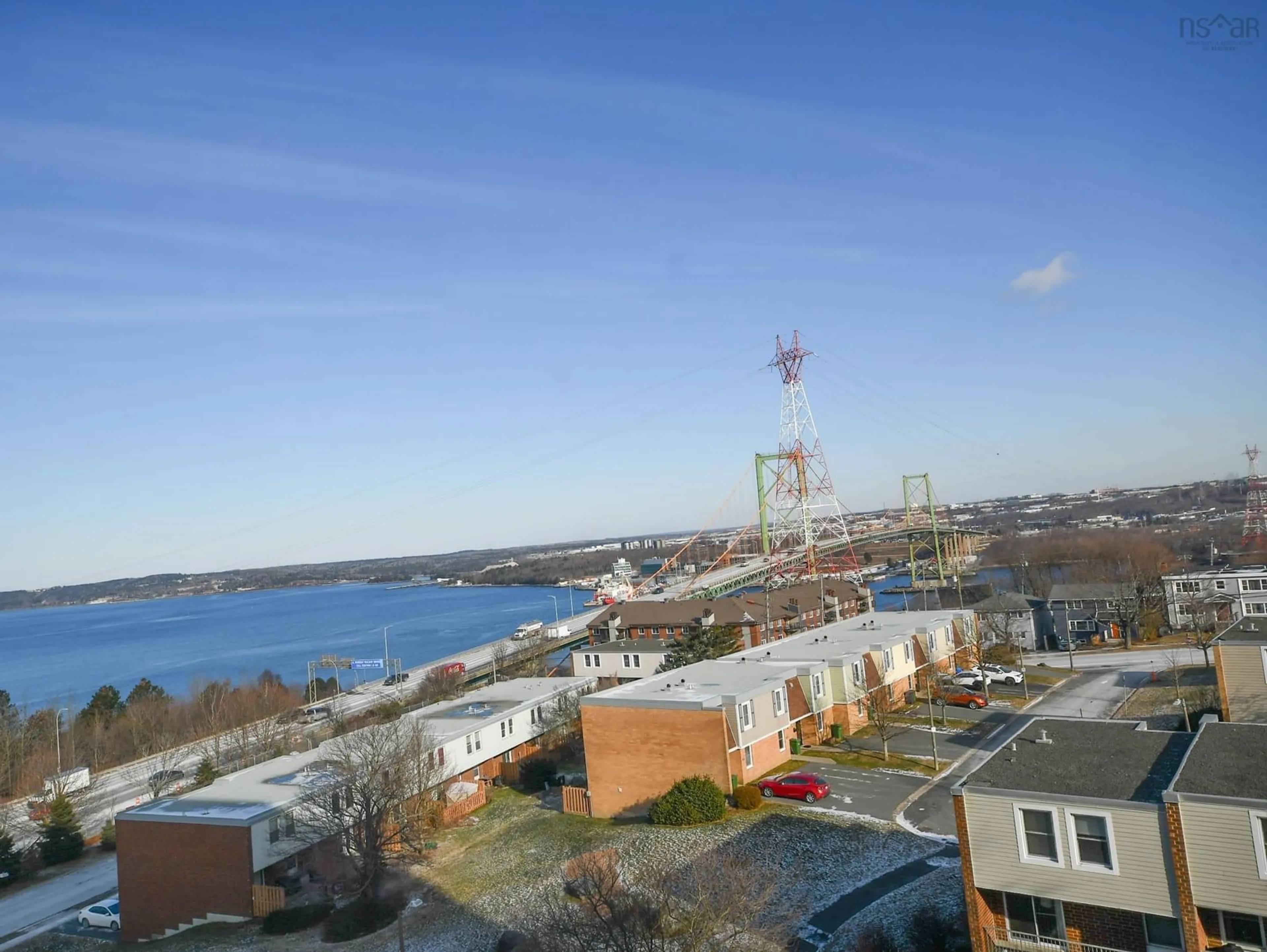 A pic from outside/outdoor area/front of a property/back of a property/a pic from drone, water/lake/river/ocean view for 5572 North Ridge Rd #710, Halifax Nova Scotia B3K 5S2