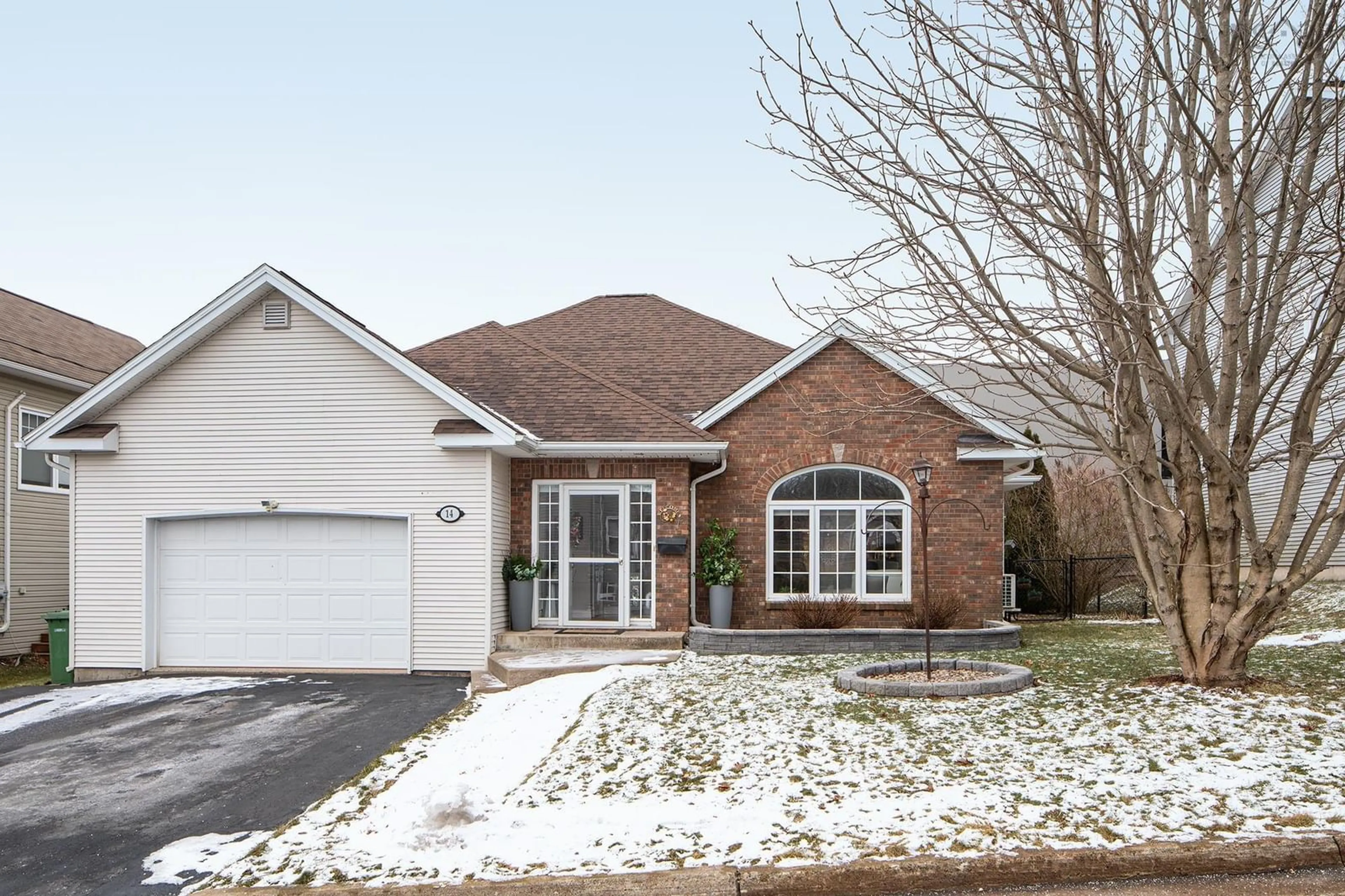 Home with brick exterior material, street for 14 Boutiliers Lane, Dartmouth Nova Scotia B2X 2H7