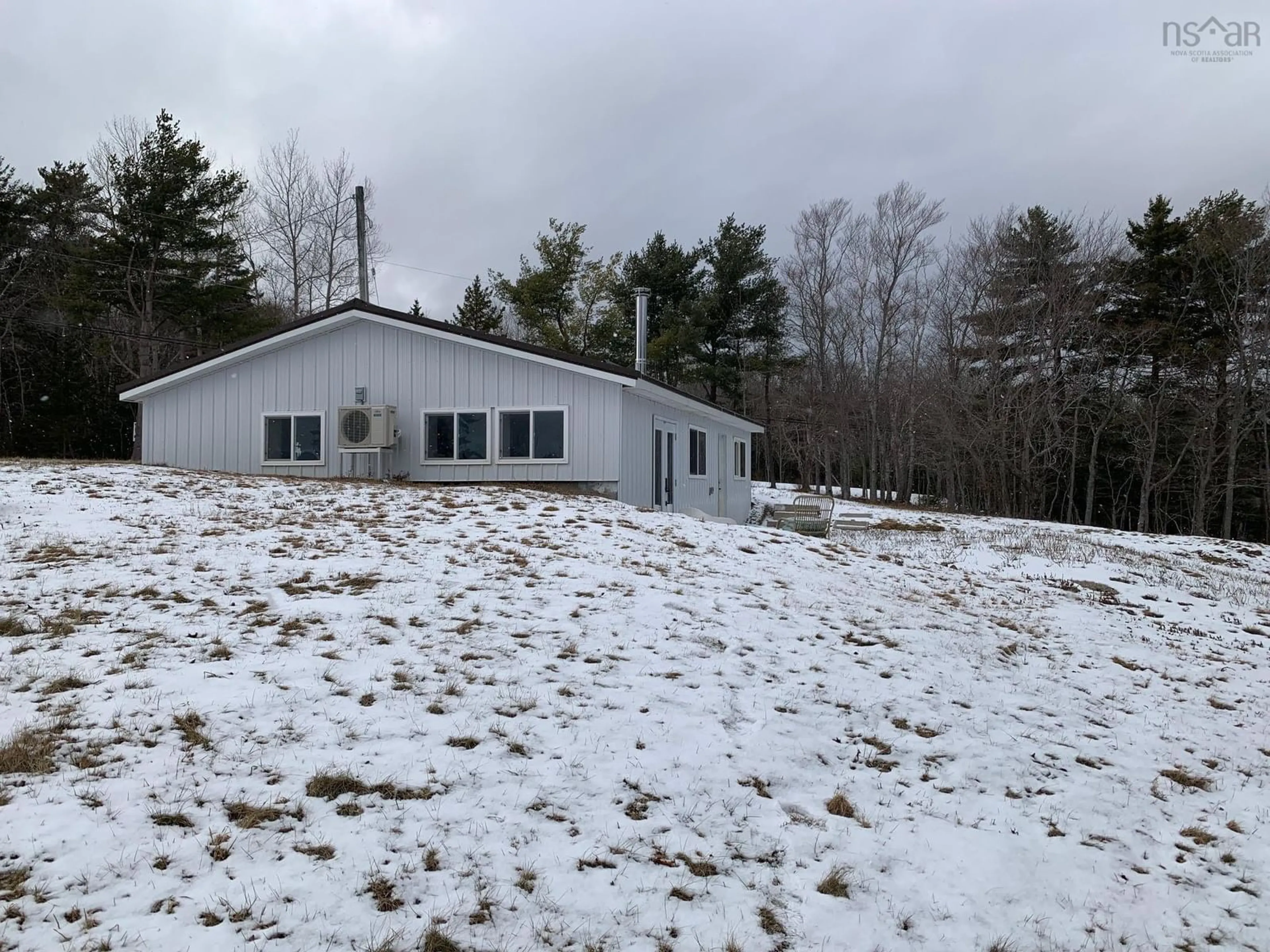 A pic from outside/outdoor area/front of a property/back of a property/a pic from drone, building for 331 New Cumberland Road, Pleasantville Nova Scotia B0R 1G0