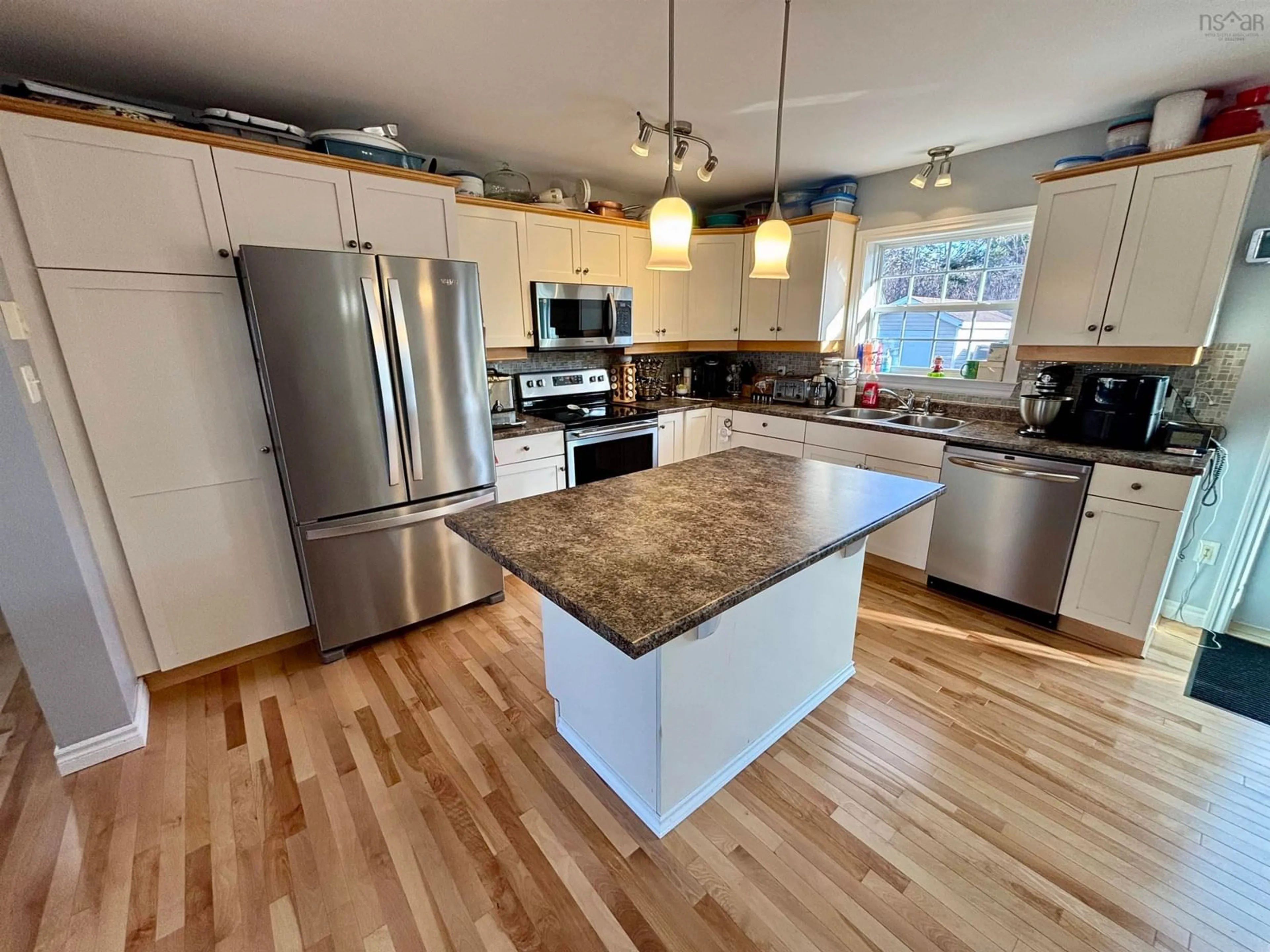 Open concept kitchen, unknown for 26 David St, Lower South River Nova Scotia B2G 0B4