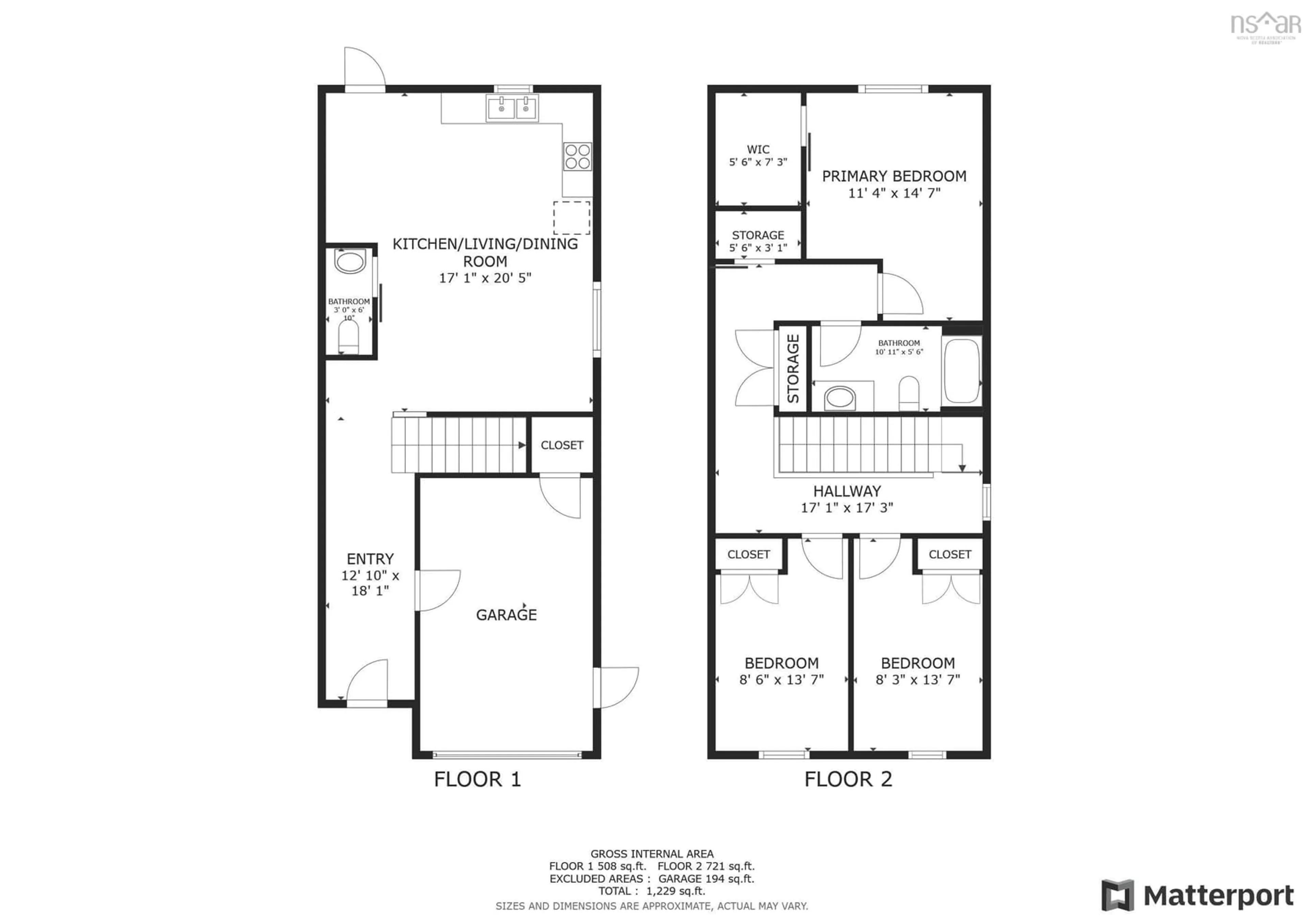 Floor plan for 19 Turner Dr, New Minas Nova Scotia B4N 4S5