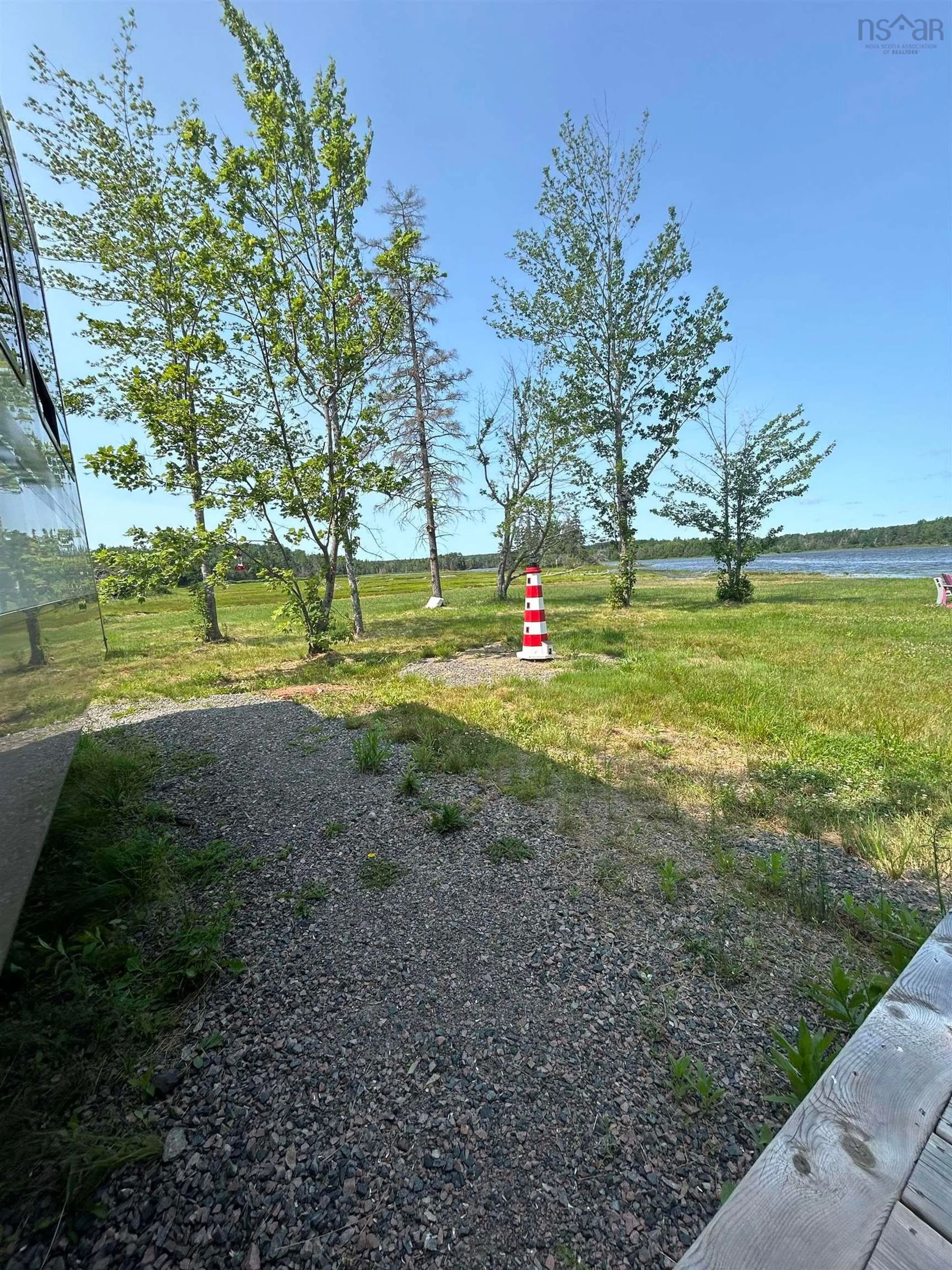 Patio, water/lake/river/ocean view for 329 Chisholm Rd #Lot 08-1, Conns Mills Nova Scotia B0K 1L0