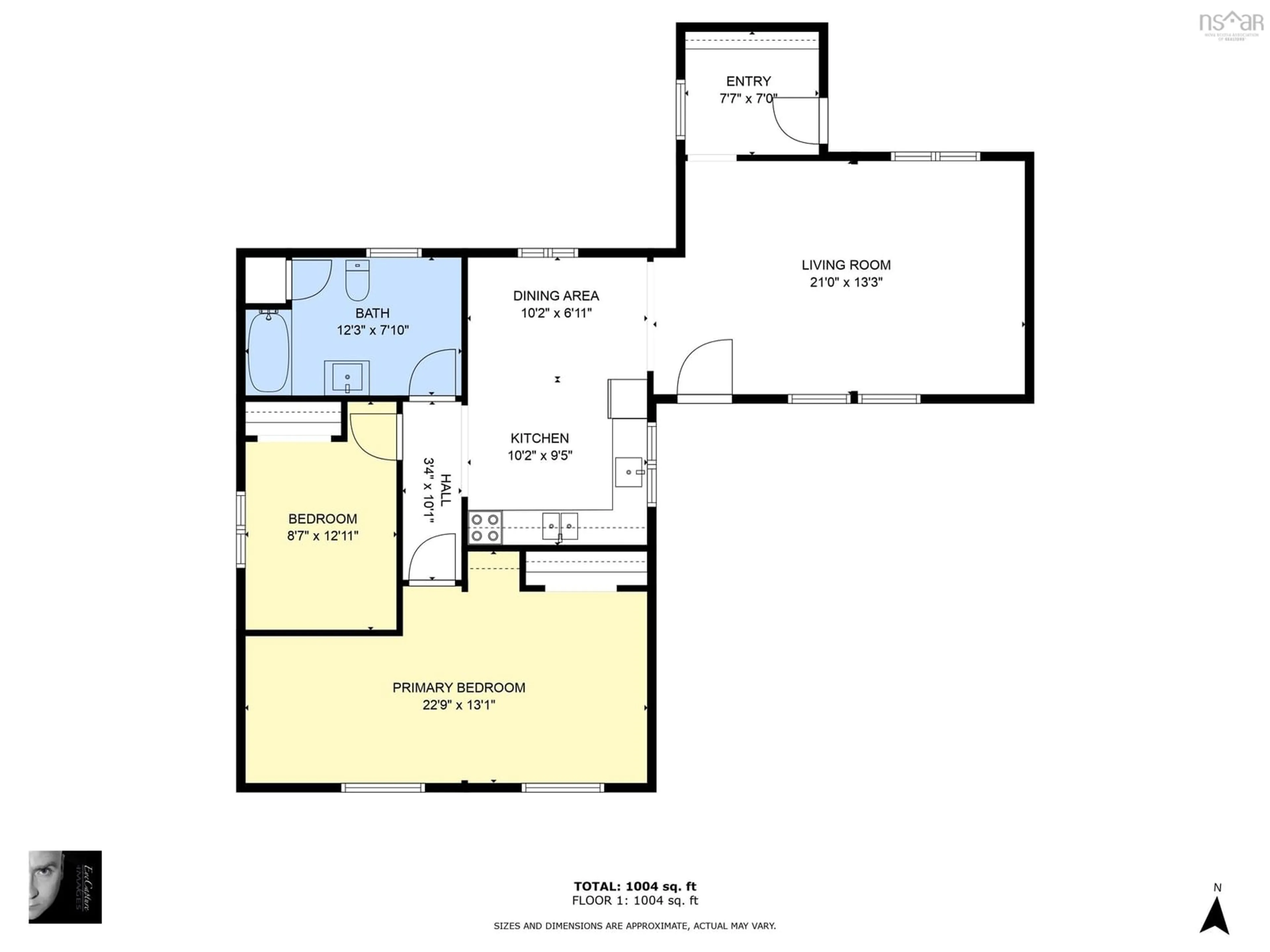 Floor plan for 32 School St, Hantsport Nova Scotia B0P 1P0