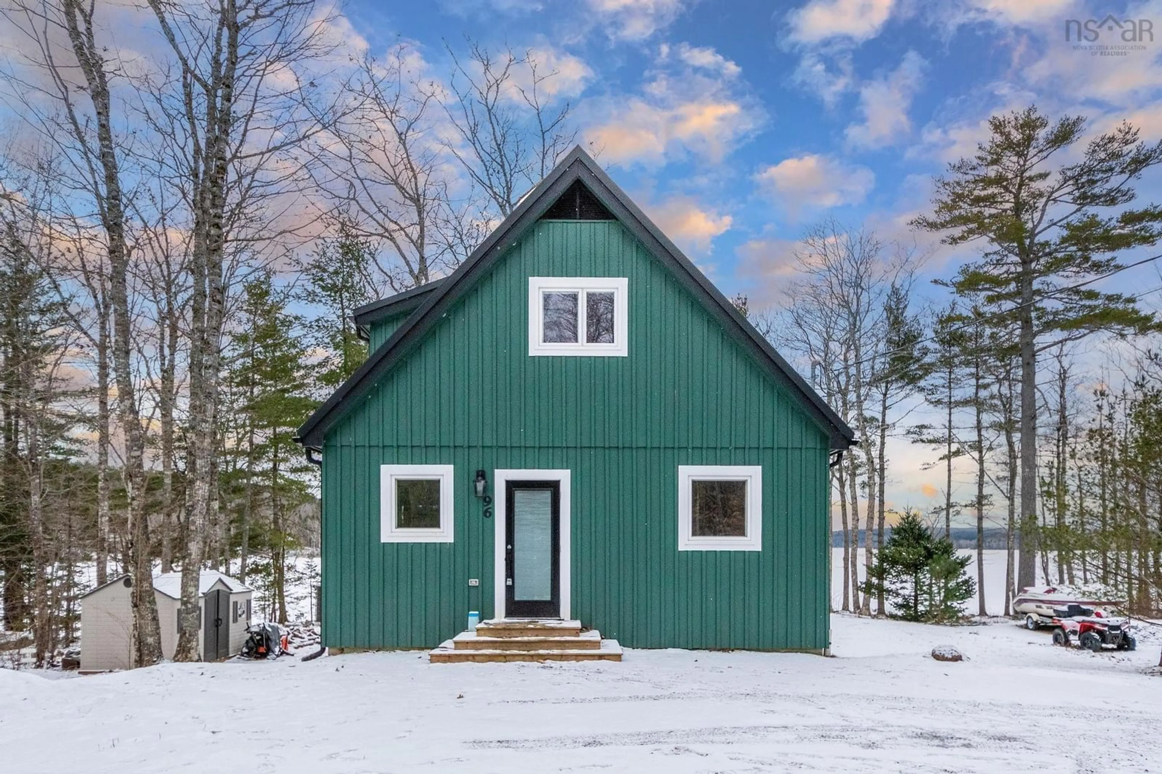 Home with vinyl exterior material, unknown for 96 Canyon Point Rd, Falls Lake Nova Scotia B0N 2T0