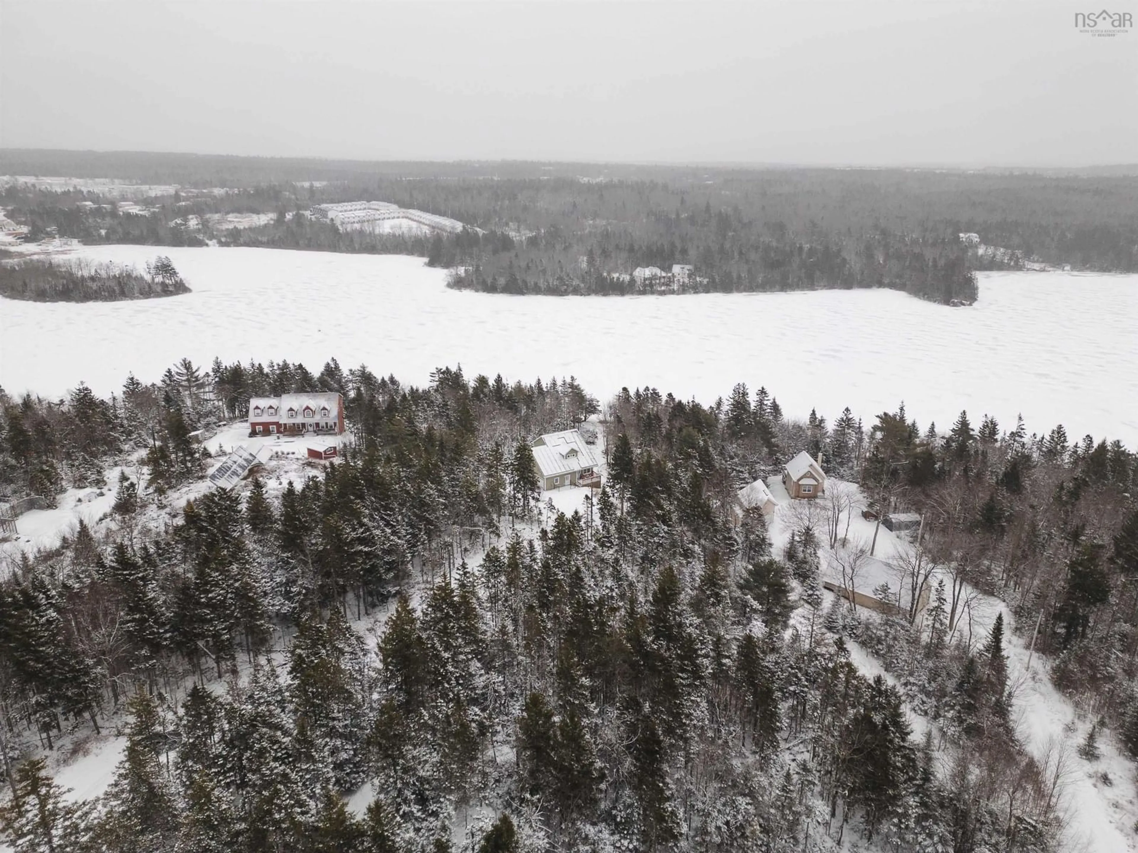 A pic from outside/outdoor area/front of a property/back of a property/a pic from drone, forest/trees view for 28 Byblos Rd, Upper Hammonds Plains Nova Scotia B4B 1Y1