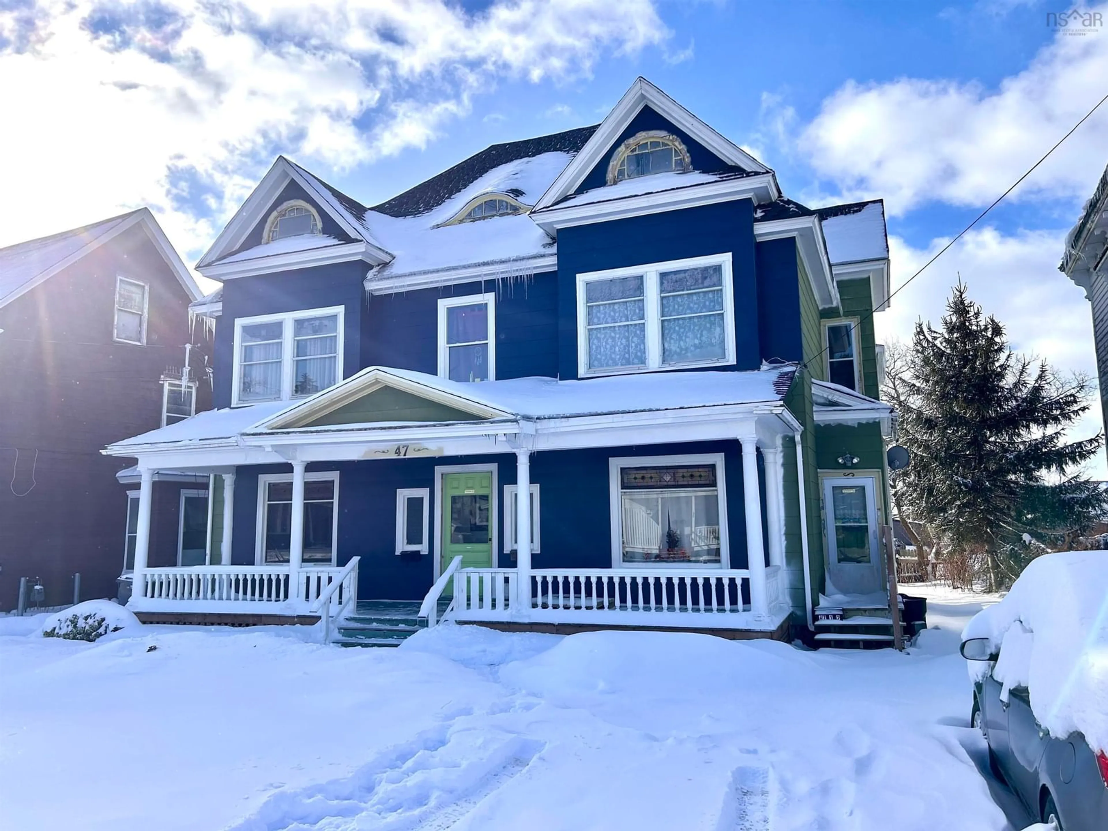 Home with vinyl exterior material, unknown for 47 Havelock St, Amherst Nova Scotia B4H 3J9