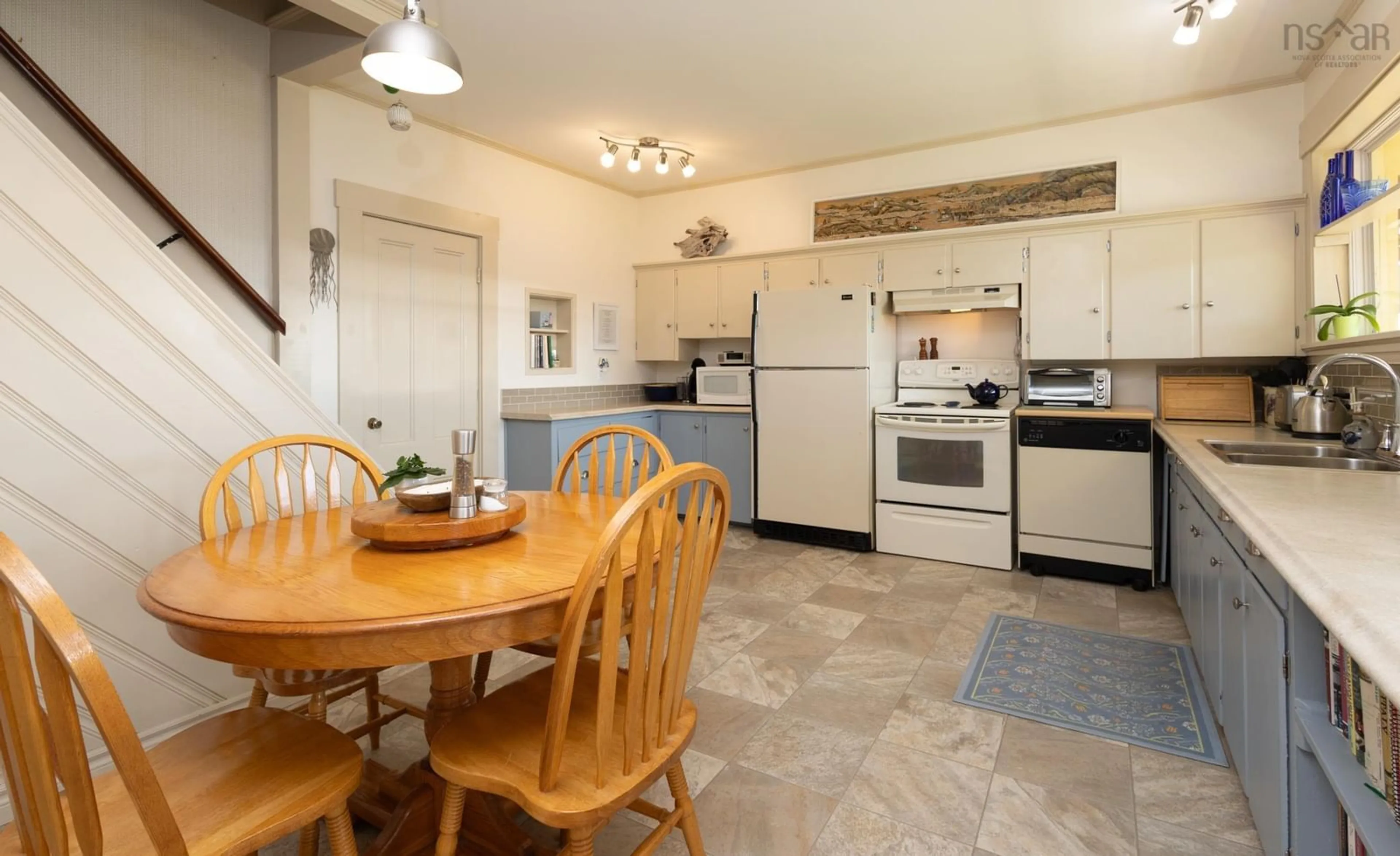 Standard kitchen, ceramic/tile floor for 50 Albert St, Yarmouth Nova Scotia B5A 3N7