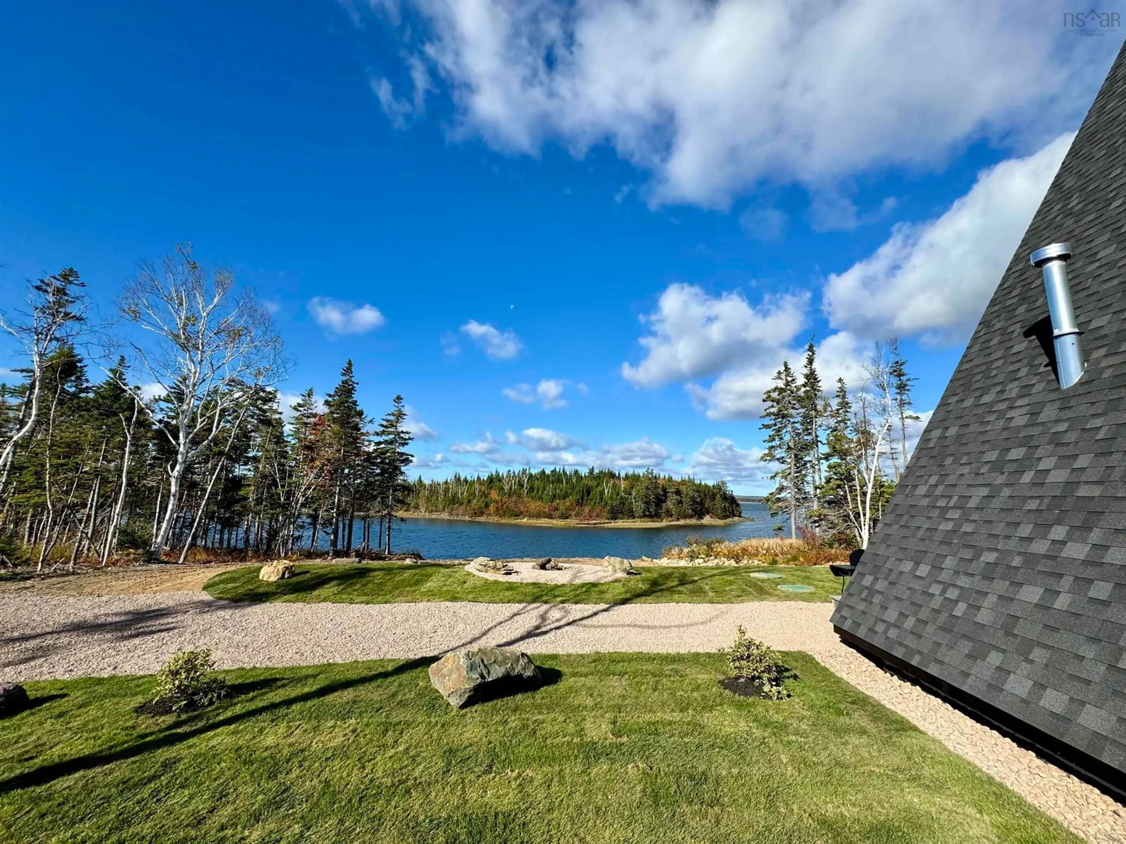 Patio, water/lake/river/ocean view for 315 South Head Rd, South Head Nova Scotia B1B 0A1