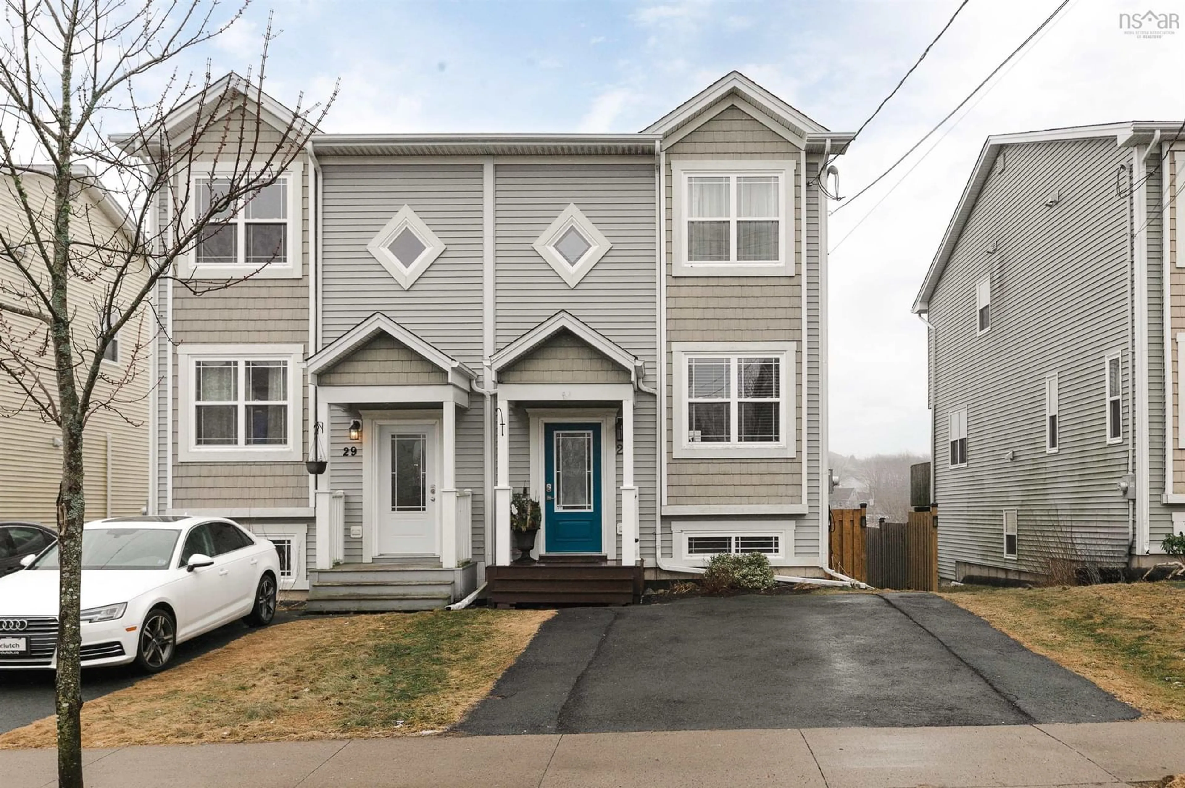 Home with vinyl exterior material, street for 27 Halef Crt, Armdale Nova Scotia B3N 0C1