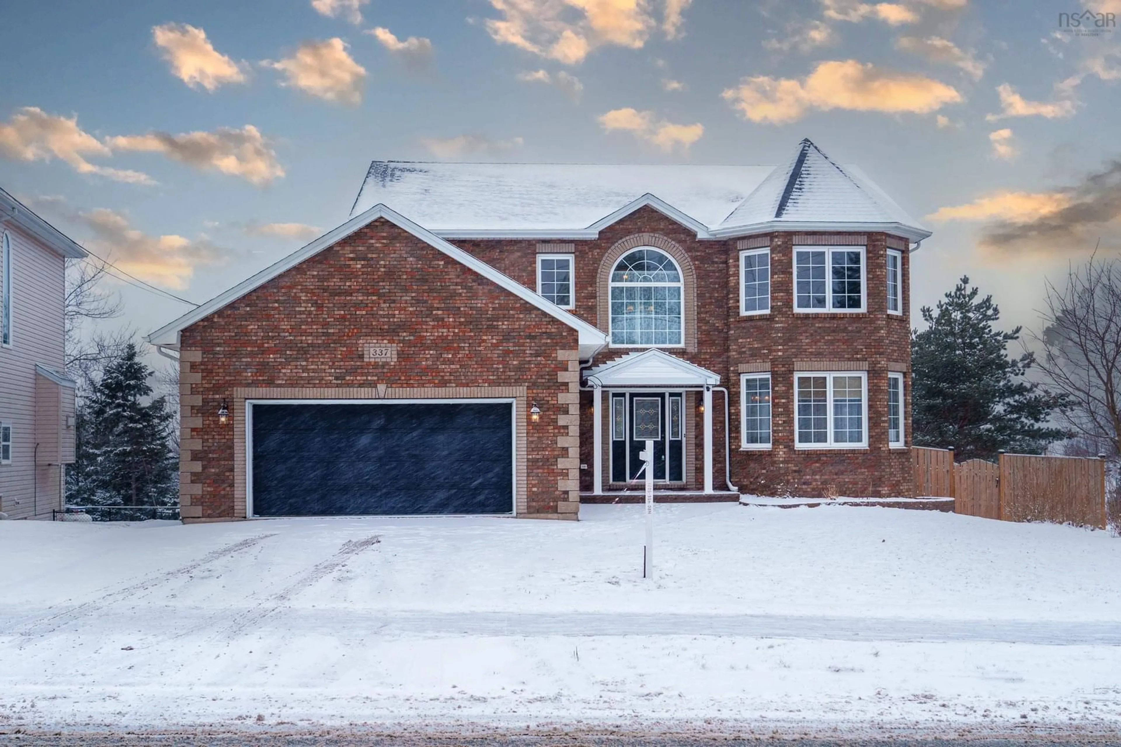 Home with brick exterior material, street for 337 Southgate Dr, Bedford Nova Scotia B4A 4M6