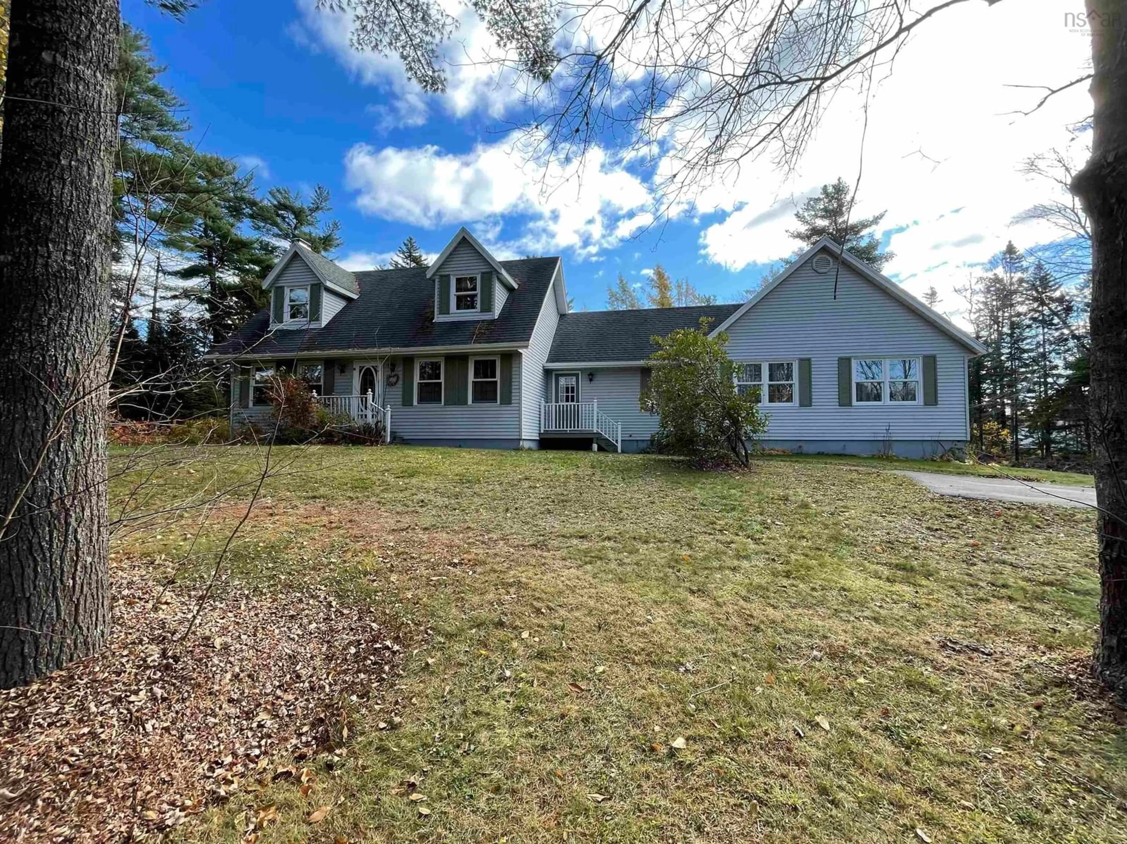 A pic from outside/outdoor area/front of a property/back of a property/a pic from drone, street for 12145 Highway 3, Spectacle Lakes Nova Scotia B0J 2C0