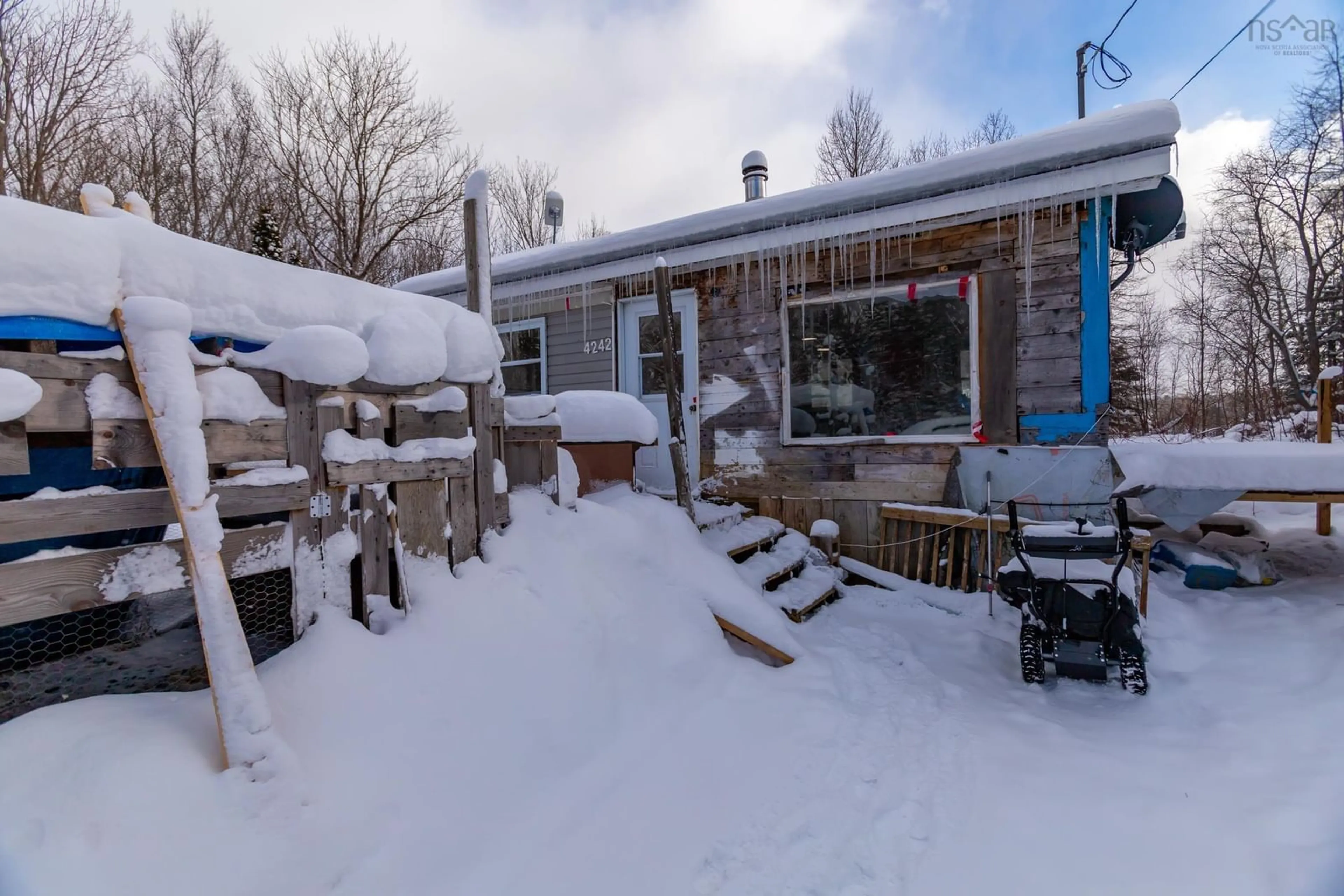 Patio, street for 4242 Clementsvale Rd, Princedale Nova Scotia B0S 1G0