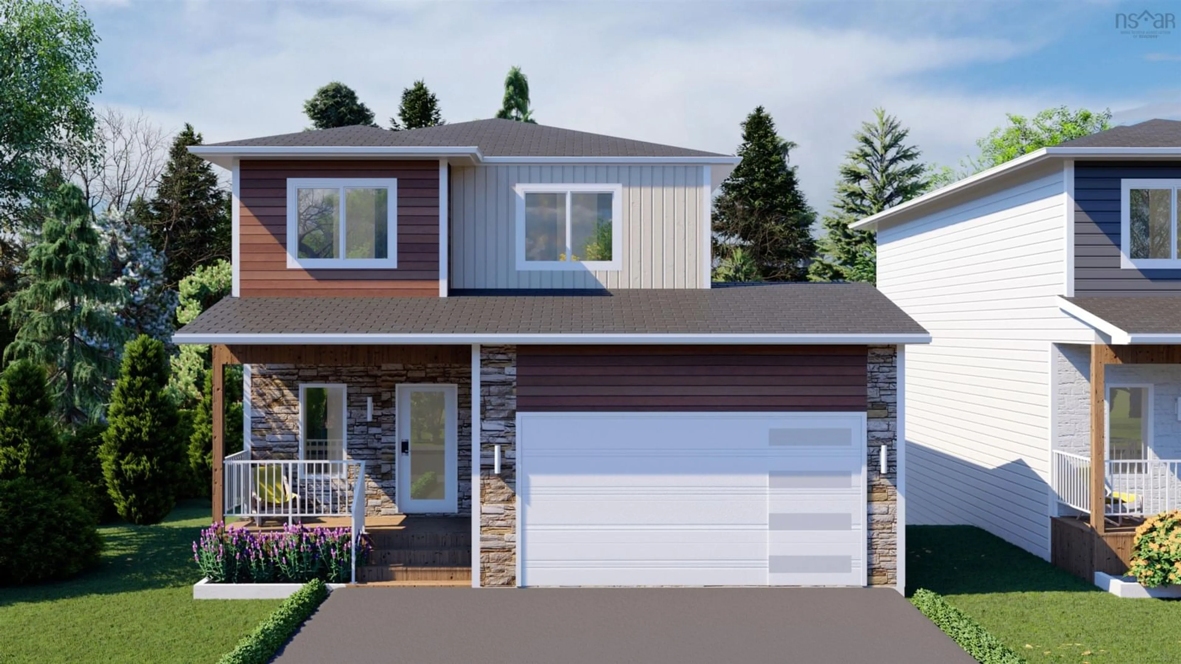 Home with vinyl exterior material, street for 70 Darner Dr, Beaver Bank Nova Scotia B4G 0E2