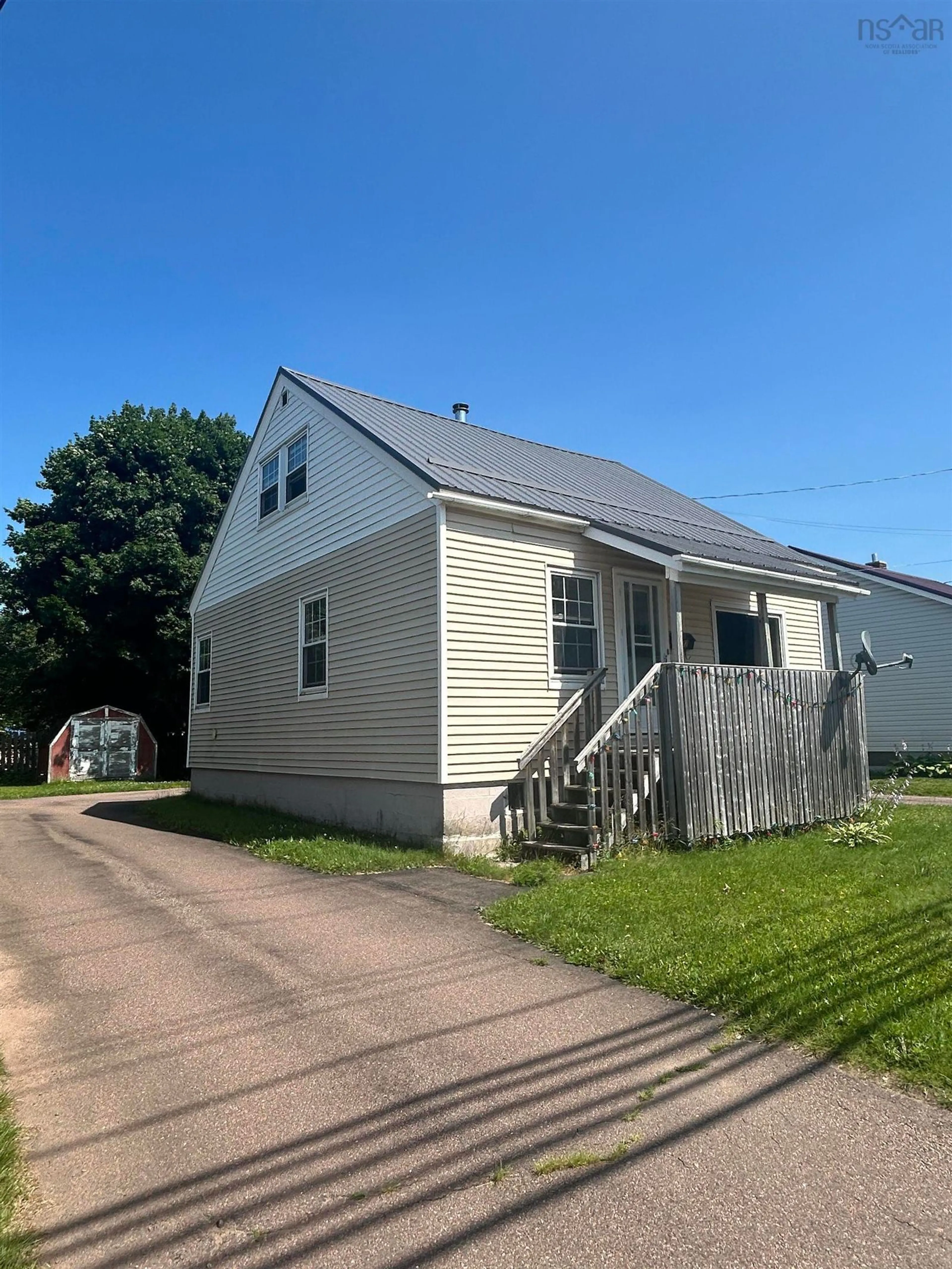 Home with vinyl exterior material, street for 82 South Albion St, Amherst Nova Scotia B4H 2W9