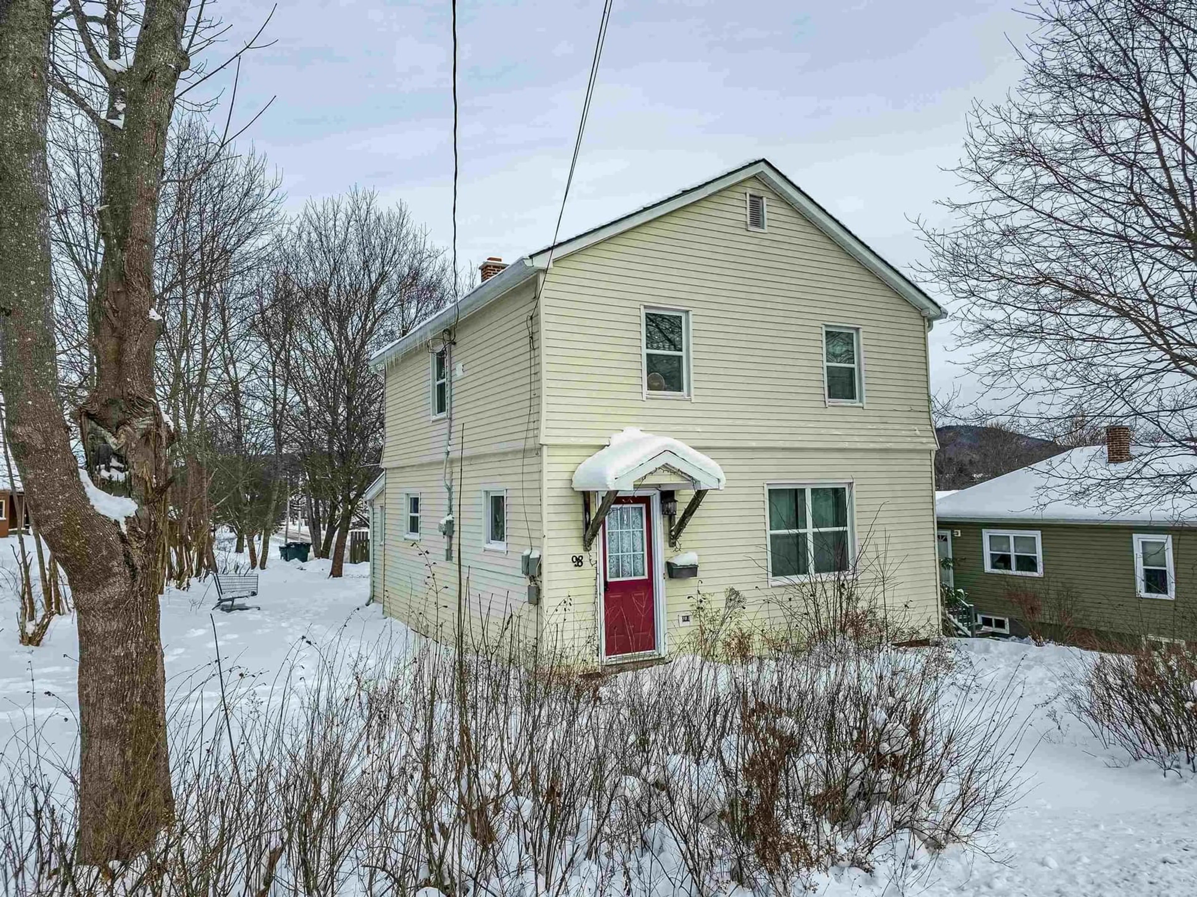 A pic from outside/outdoor area/front of a property/back of a property/a pic from drone, street for 98 Brookland St, Antigonish Nova Scotia B2G 1V9