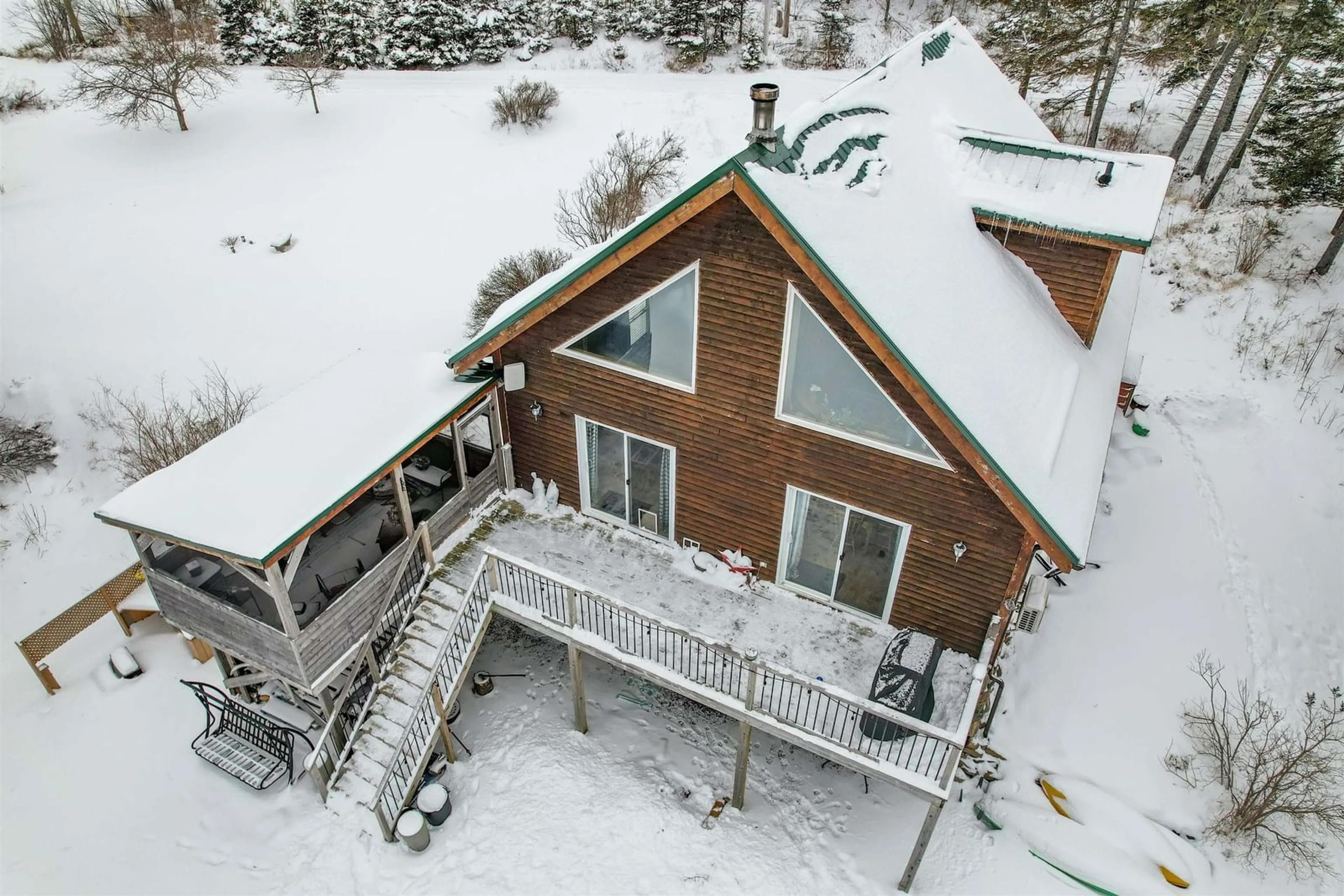 A pic from outside/outdoor area/front of a property/back of a property/a pic from drone, unknown for 5211 Grand Mira North, Mira Nova Scotia B1K 1P9