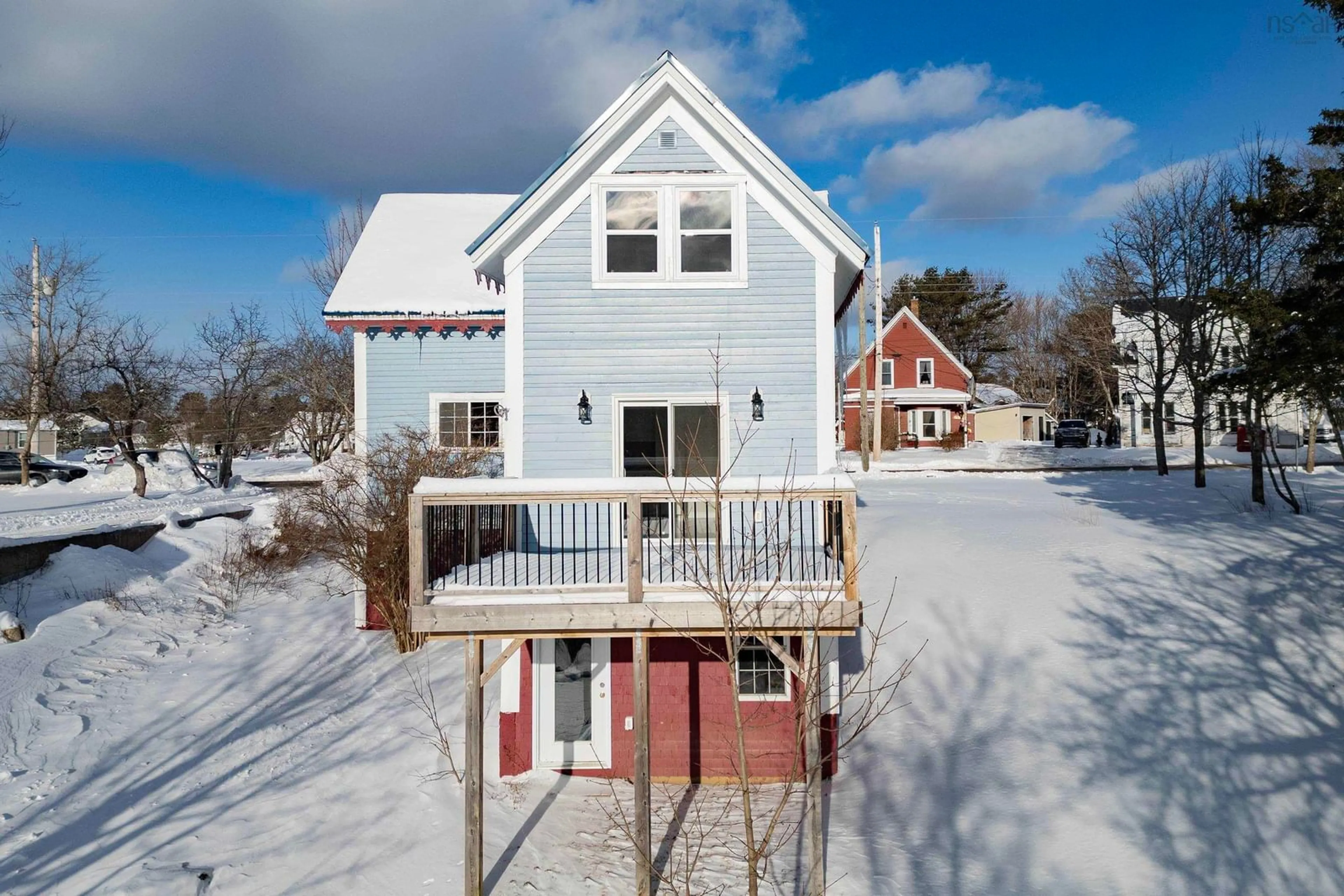 A pic from outside/outdoor area/front of a property/back of a property/a pic from drone, unknown for 2316 Western Ave, Parrsboro Nova Scotia B0M 1S0