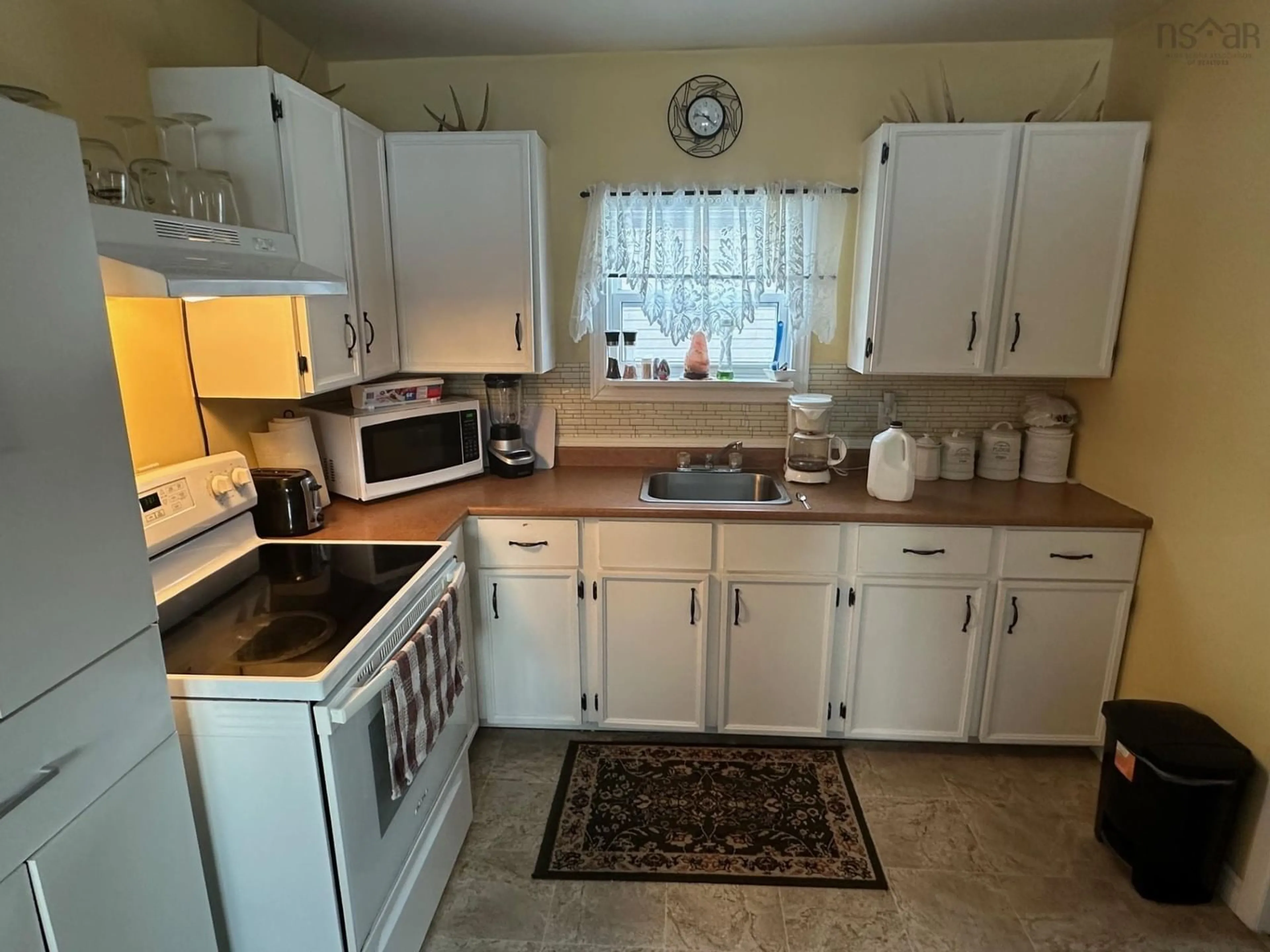 Standard kitchen, ceramic/tile floor for 2036 Irving St, Westville Nova Scotia B0K 2A0