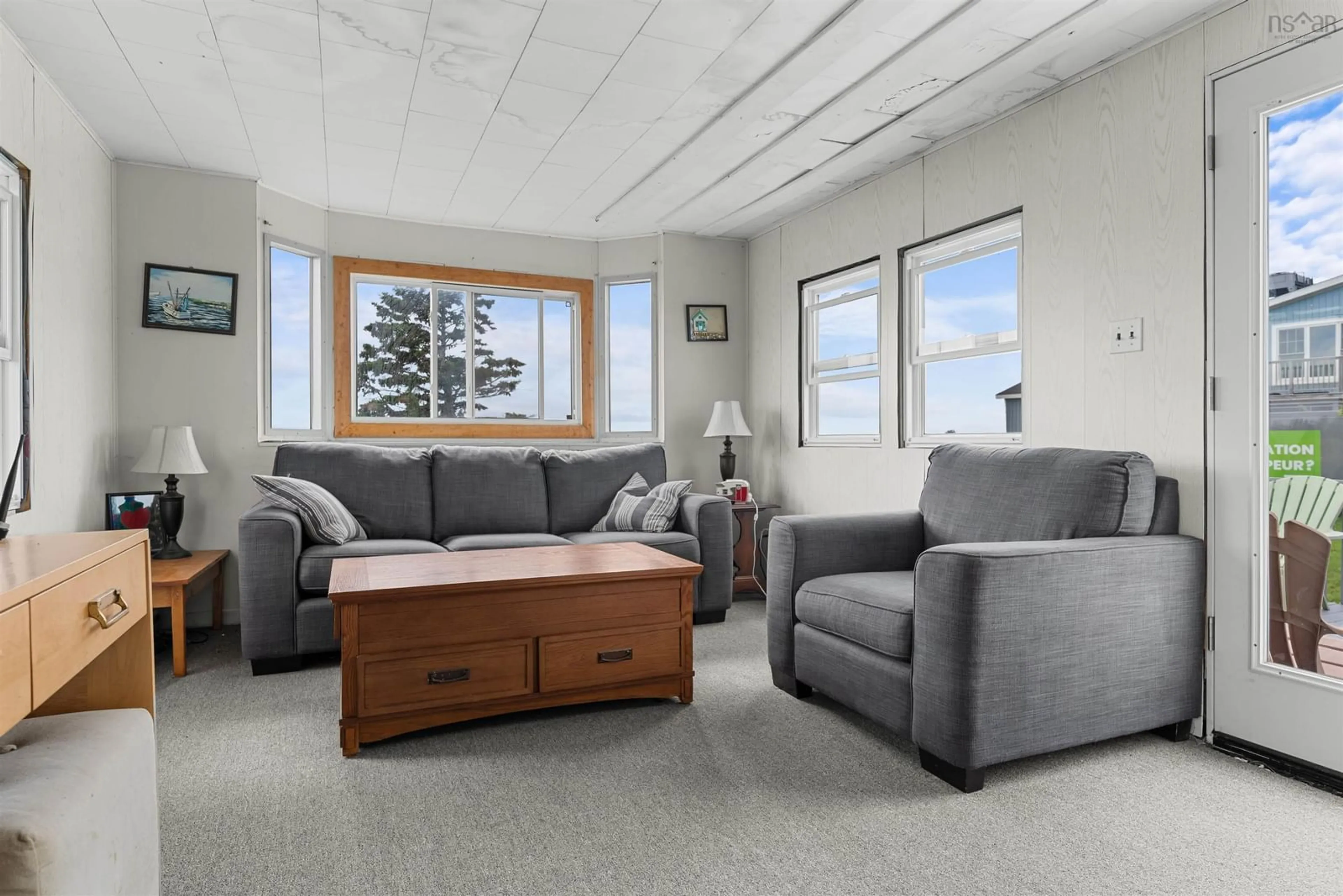 Living room with furniture, unknown for 1355 Cape John Rd, Cape John Nova Scotia B0K 1N0