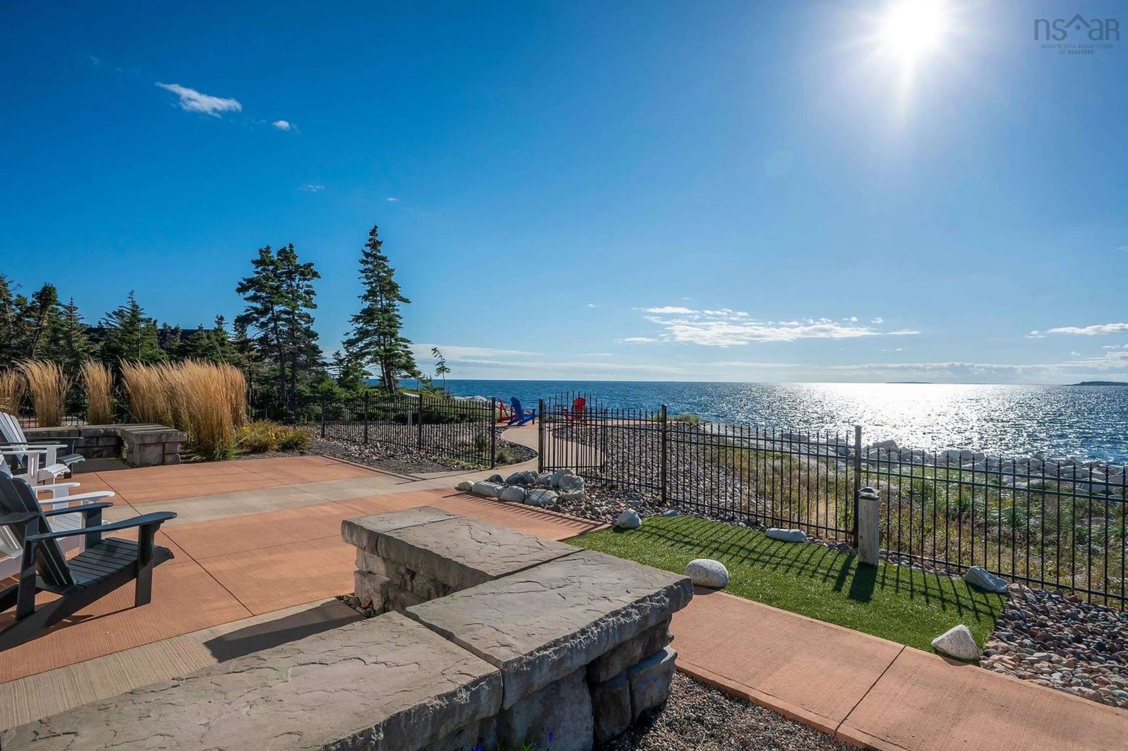 Patio, water/lake/river/ocean view for 277 Paddy's Head Rd, Indian Harbour Nova Scotia B3Z 3N7