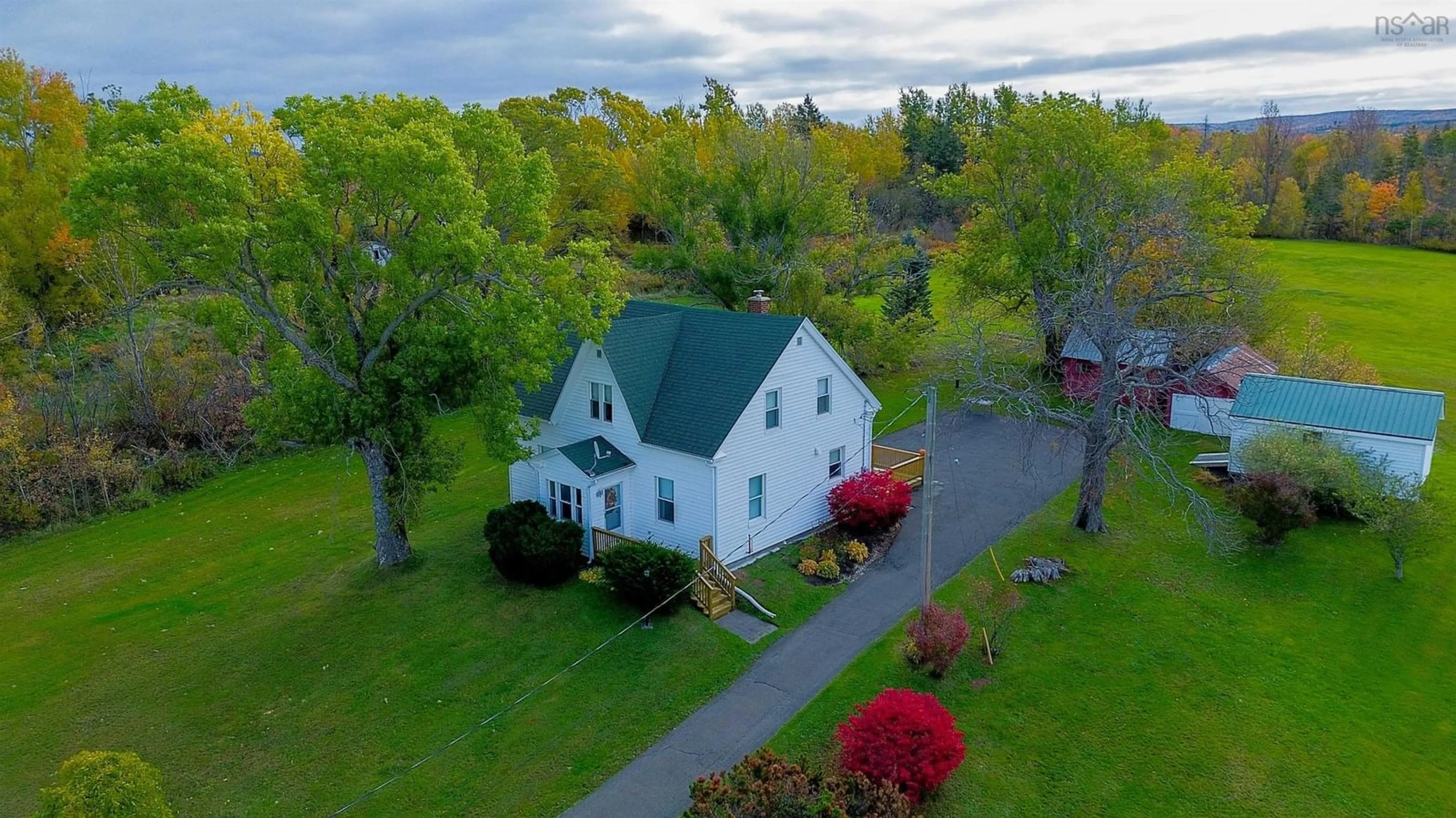 A pic from outside/outdoor area/front of a property/back of a property/a pic from drone, unknown for 2246 Shore Road, Merigomish, N.S., Merigomish Nova Scotia B0K 1G0