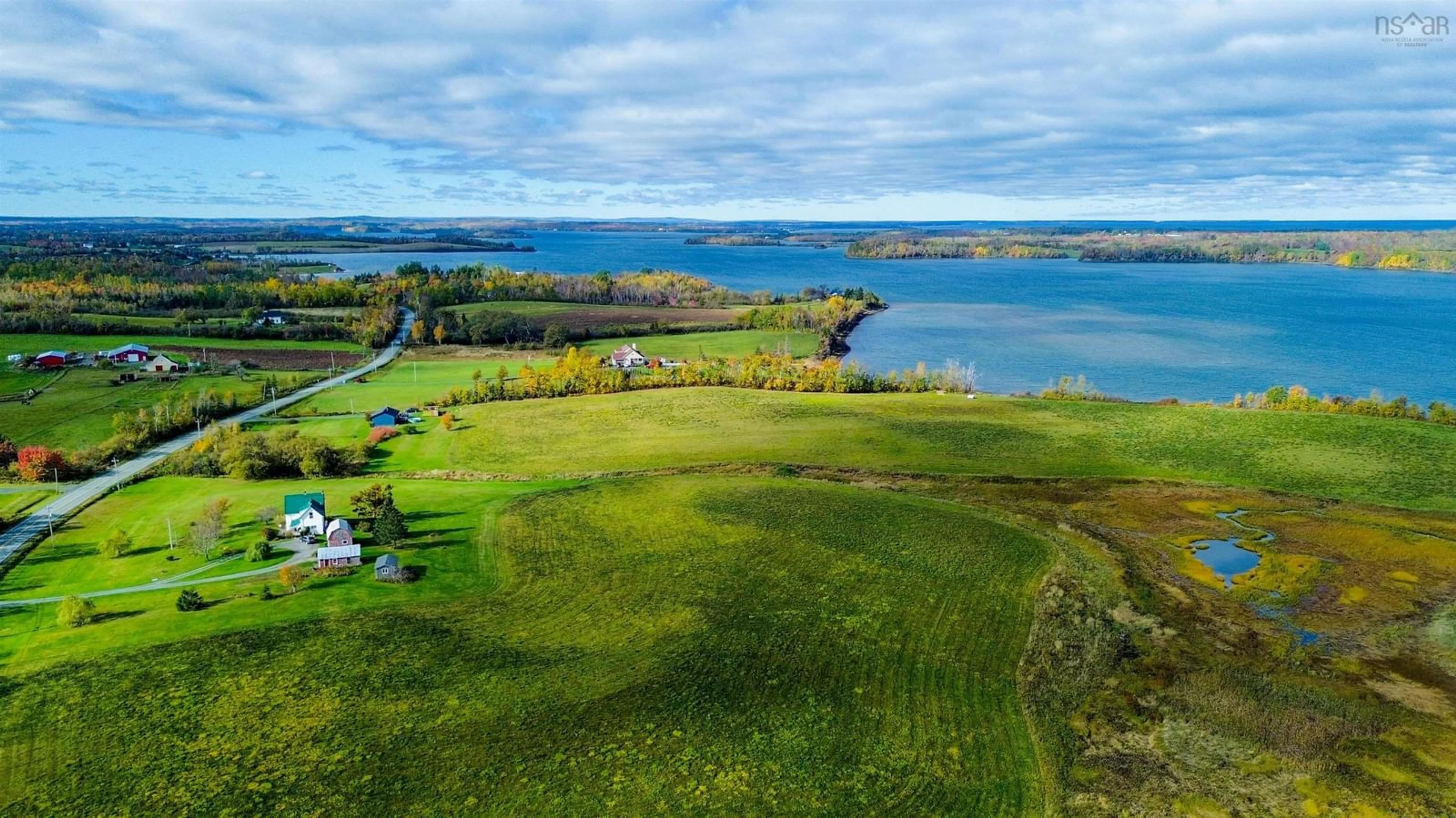 A pic from outside/outdoor area/front of a property/back of a property/a pic from drone, water/lake/river/ocean view for 2246 Shore Road, Merigomish, N.S., Merigomish Nova Scotia B0K 1G0