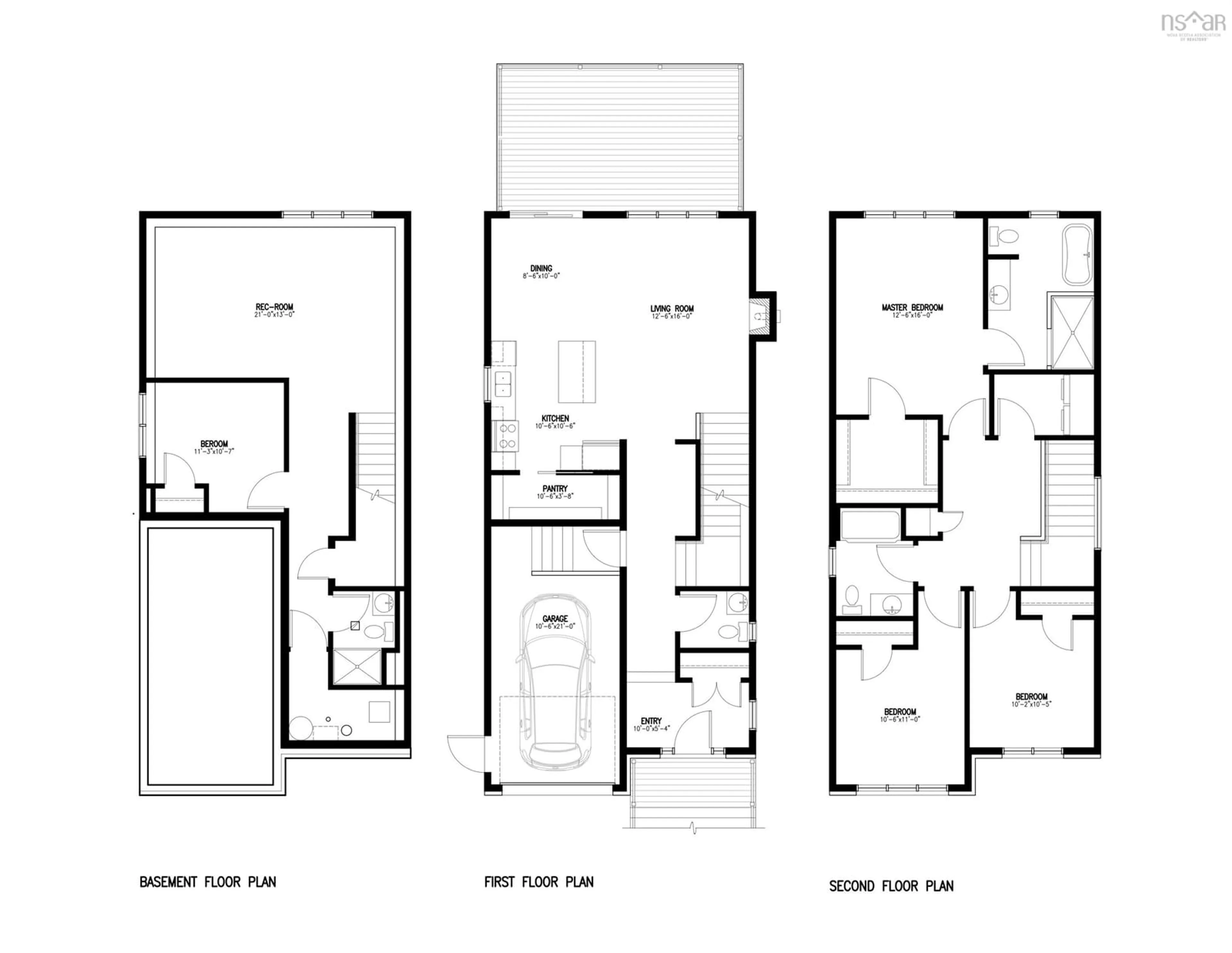 Floor plan for 81 Pearlgarden Close #PC-29, Dartmouth Nova Scotia B2X 0C3