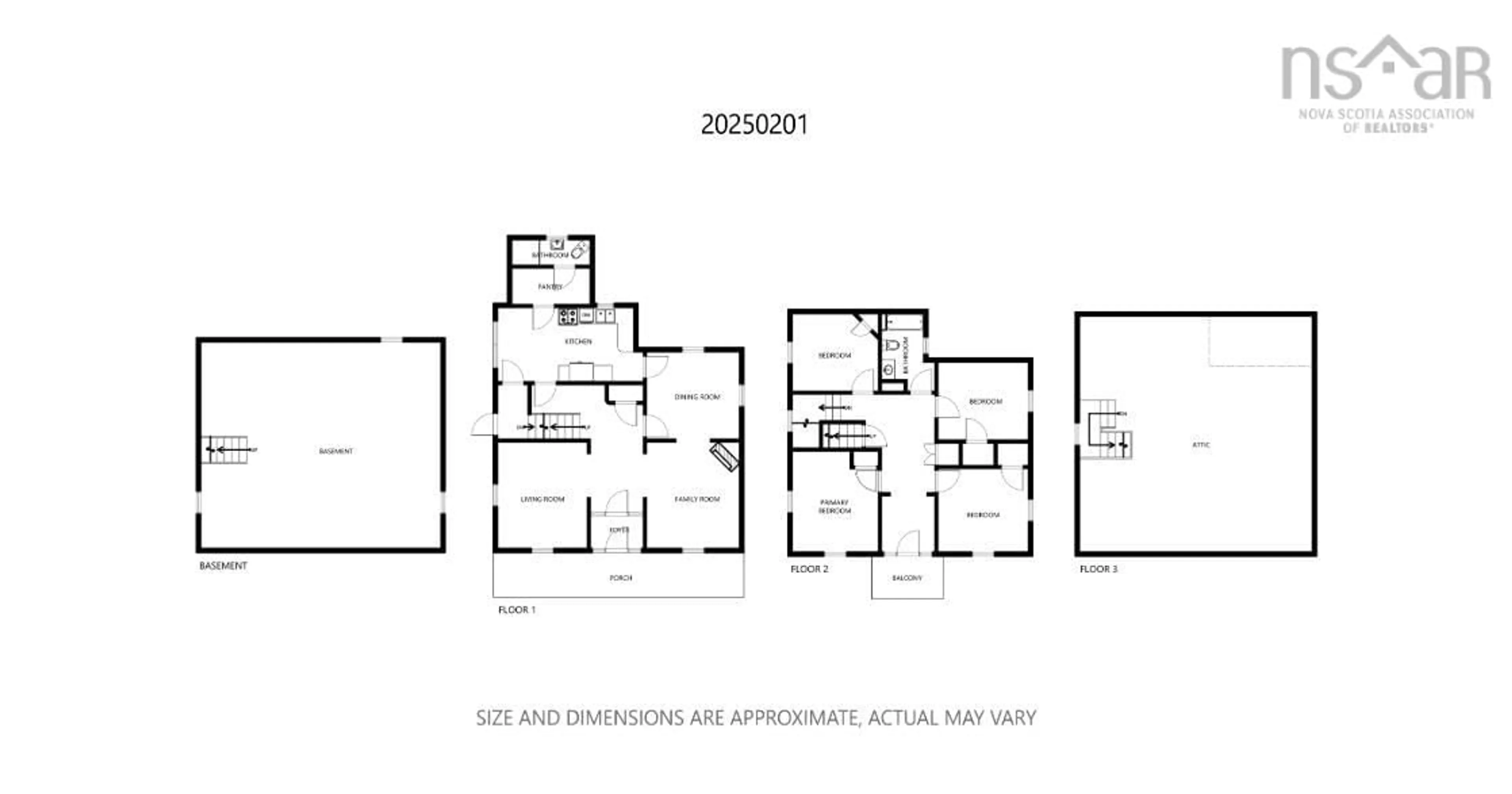 Floor plan for 6 Mcgee St, Springhill Nova Scotia B0M 1X0